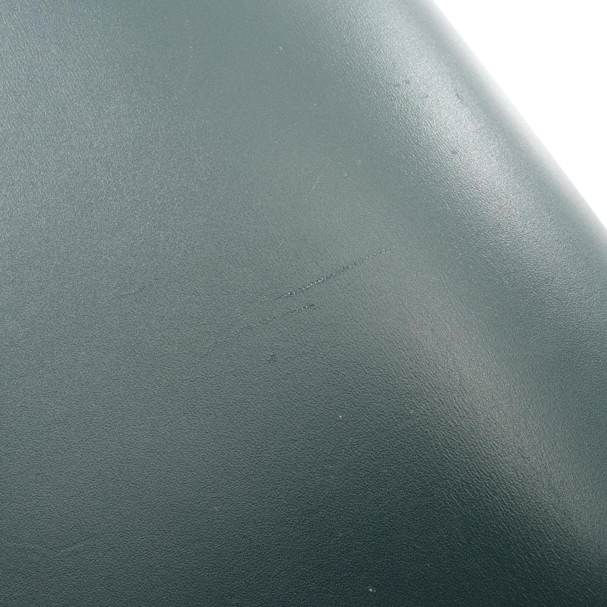 Celine Green Leather Handbag Shoulder Bag (Pre-Owned)