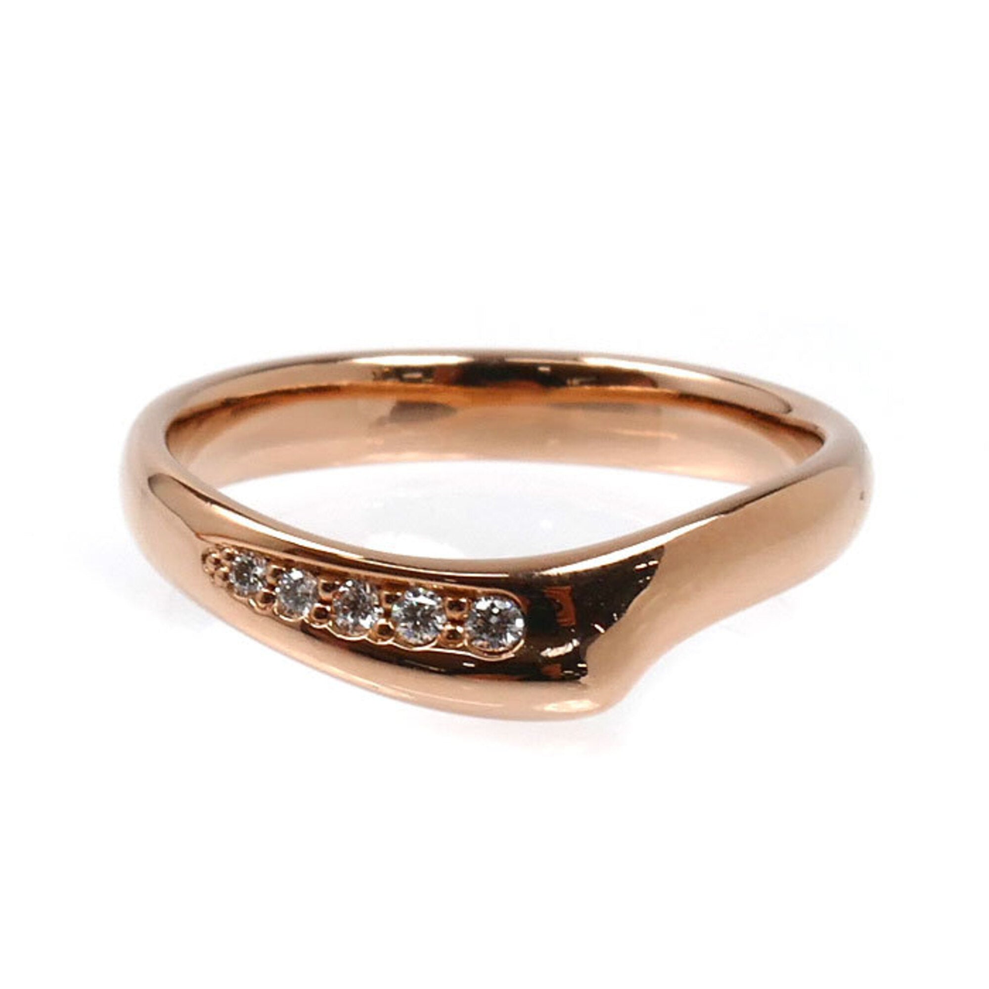 Tiffany Pink Gold (18K) Band Ring (Pre-Owned)