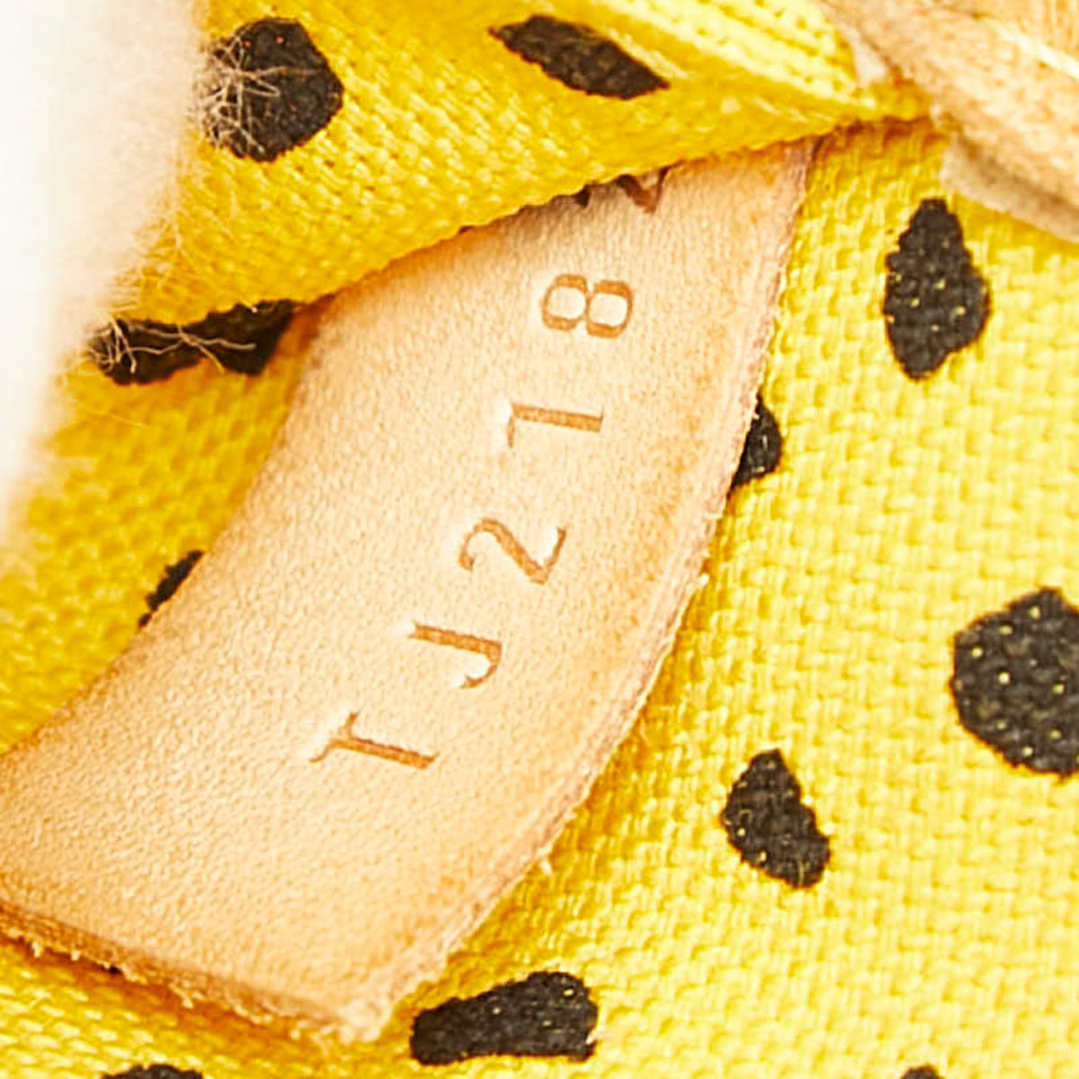 Louis Vuitton Brown Jaune Yellow Pvc Leather Shoulder Bag Tote Bag (Pre-Owned)