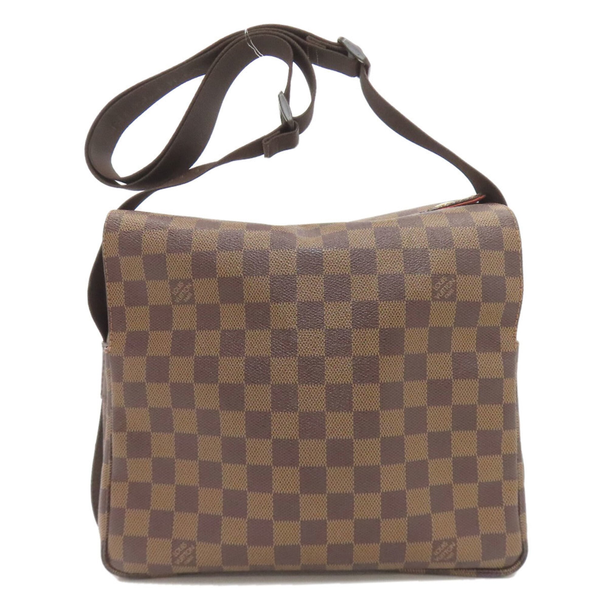 Louis Vuitton Damier Canvas Ebene Damier Canvas Shoulder Bag (Pre-Owned)