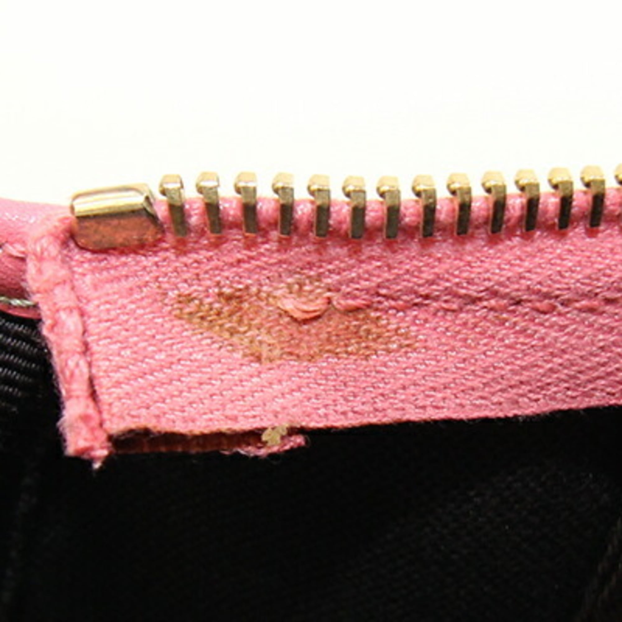 Gucci Beige Pink Pvc Leather Handbag Shoulder Bag (Pre-Owned)
