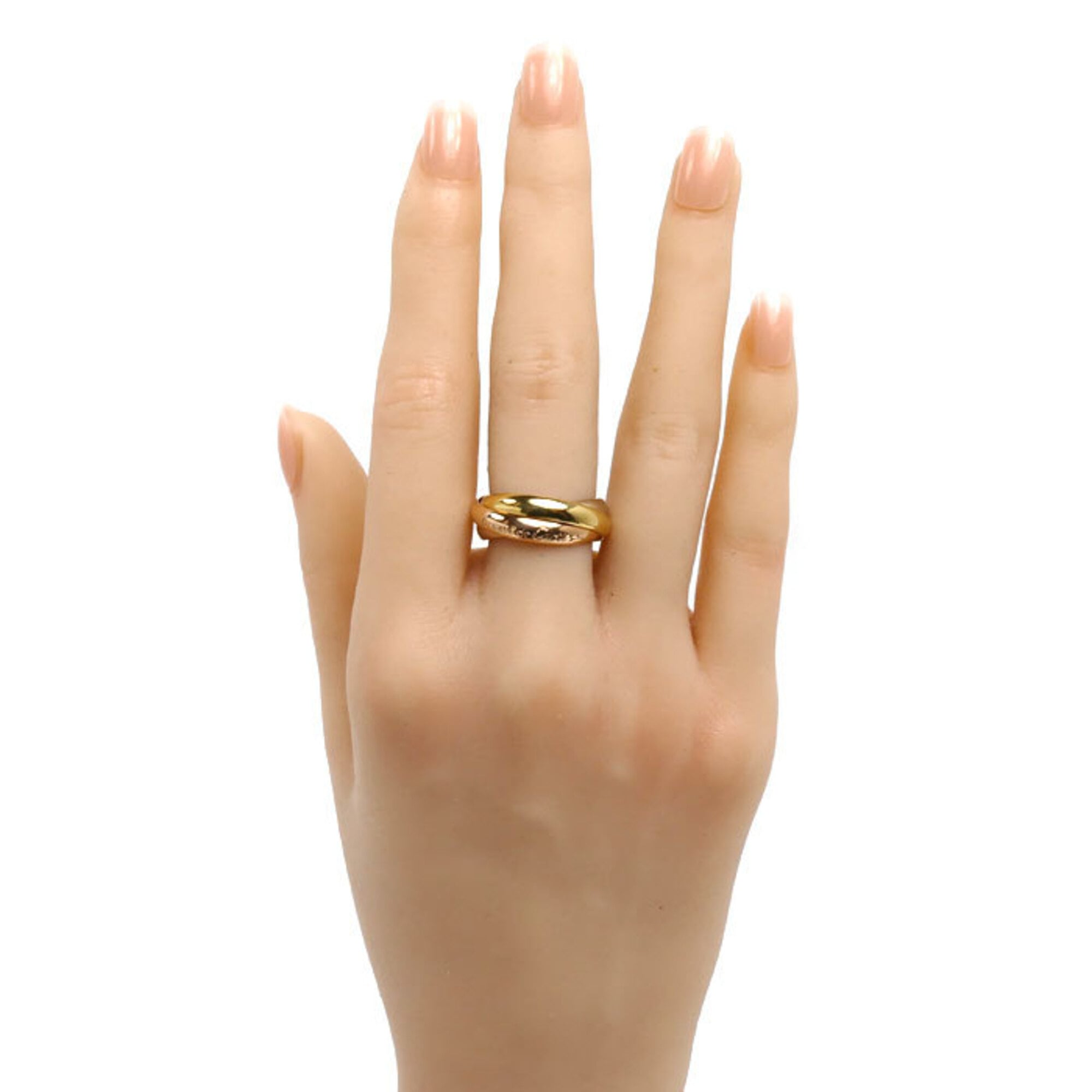 Cartier Yellow Gold (18K) Pink Gold (18K) White Gold (18K) Band Ring (Pre-Owned)