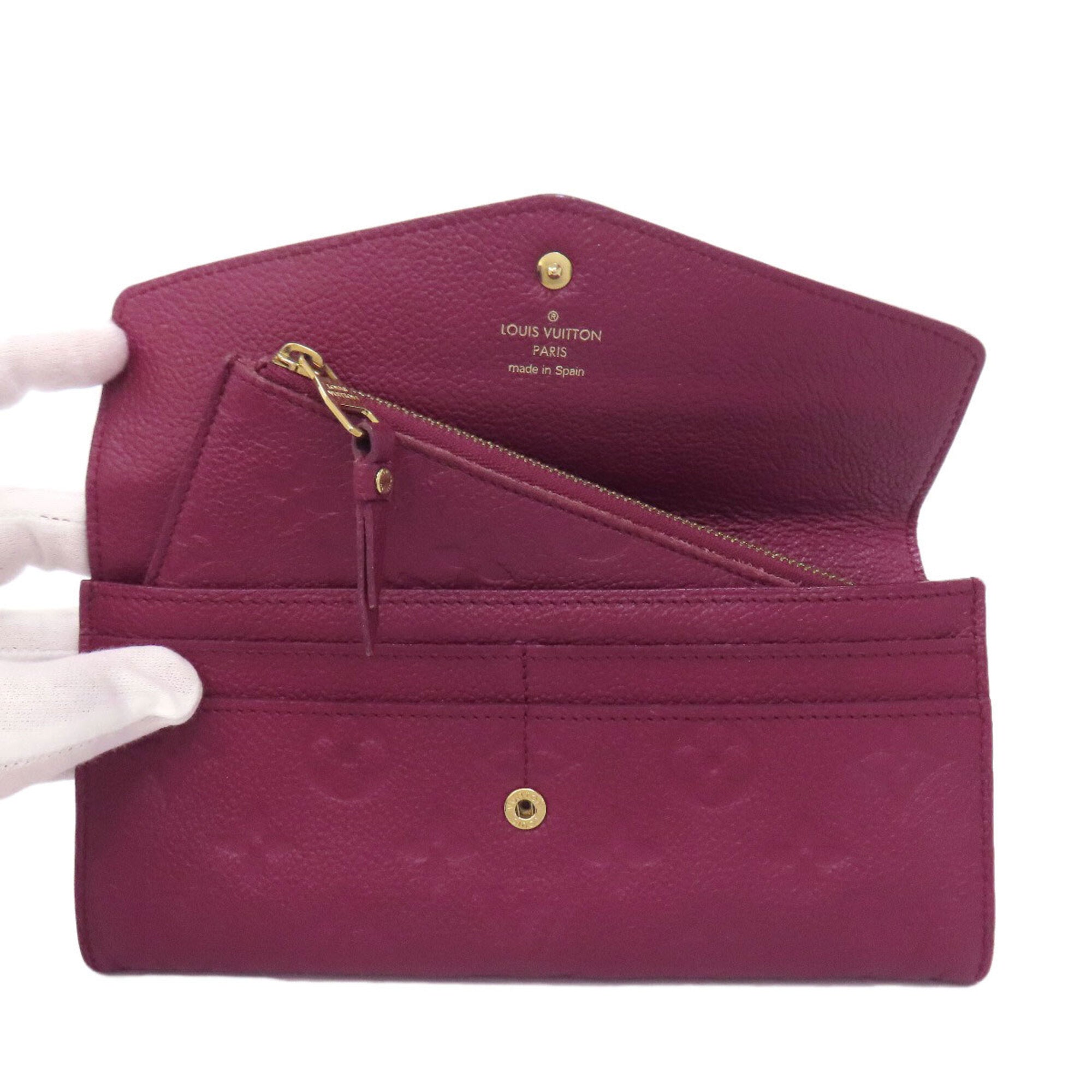 Louis Vuitton Aurore Monogram Empreinte Long Wallet (Bi-Fold) (Pre-Owned)
