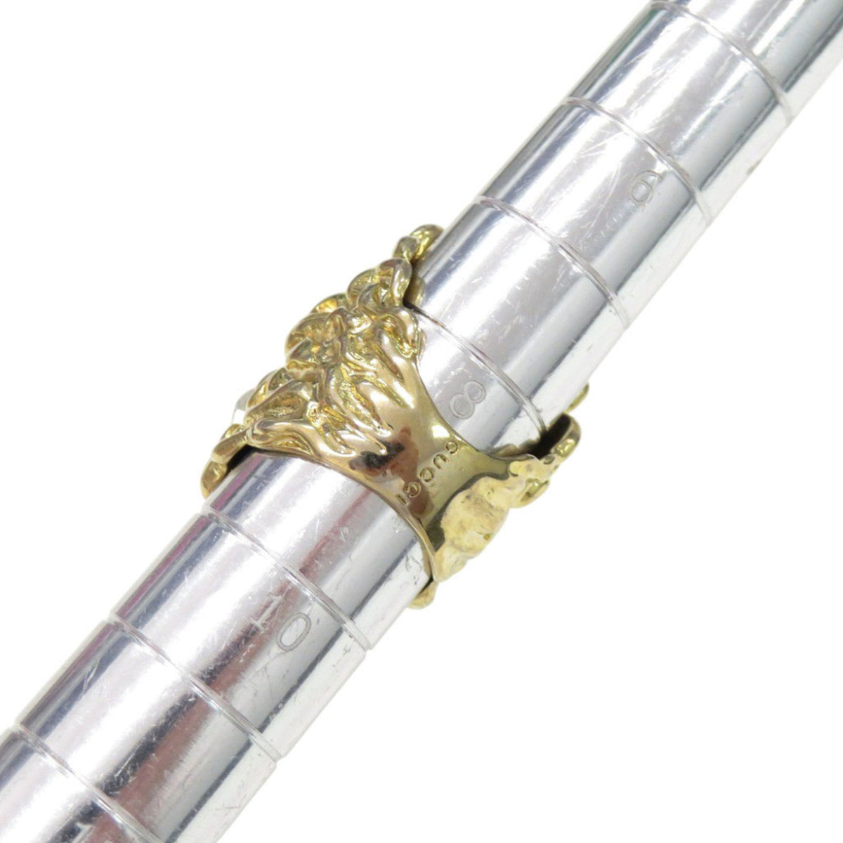 Gucci Gold Metal Band Ring (Pre-Owned)