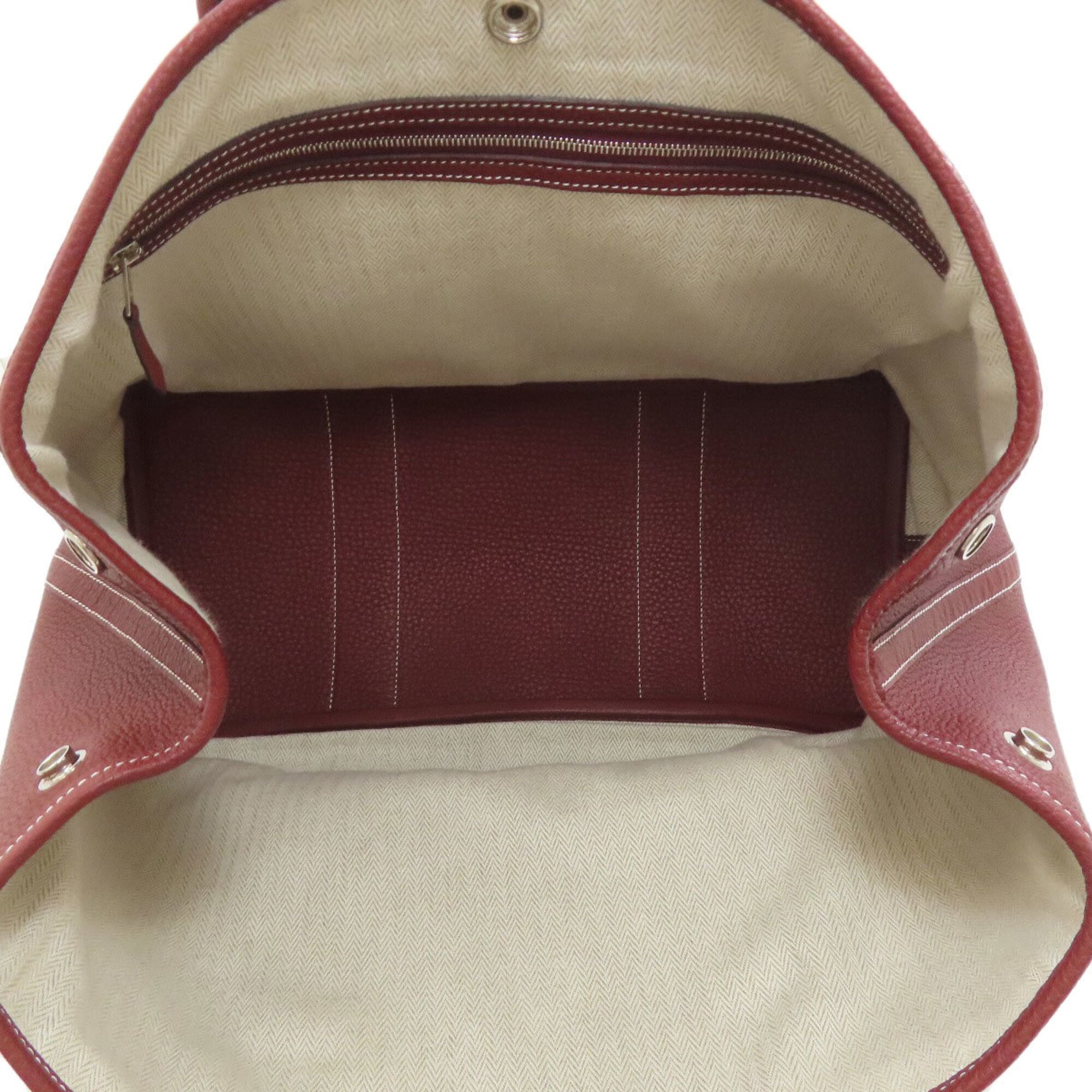 Hermes Bordeaux Negonda Leather Tote Bag (Pre-Owned)