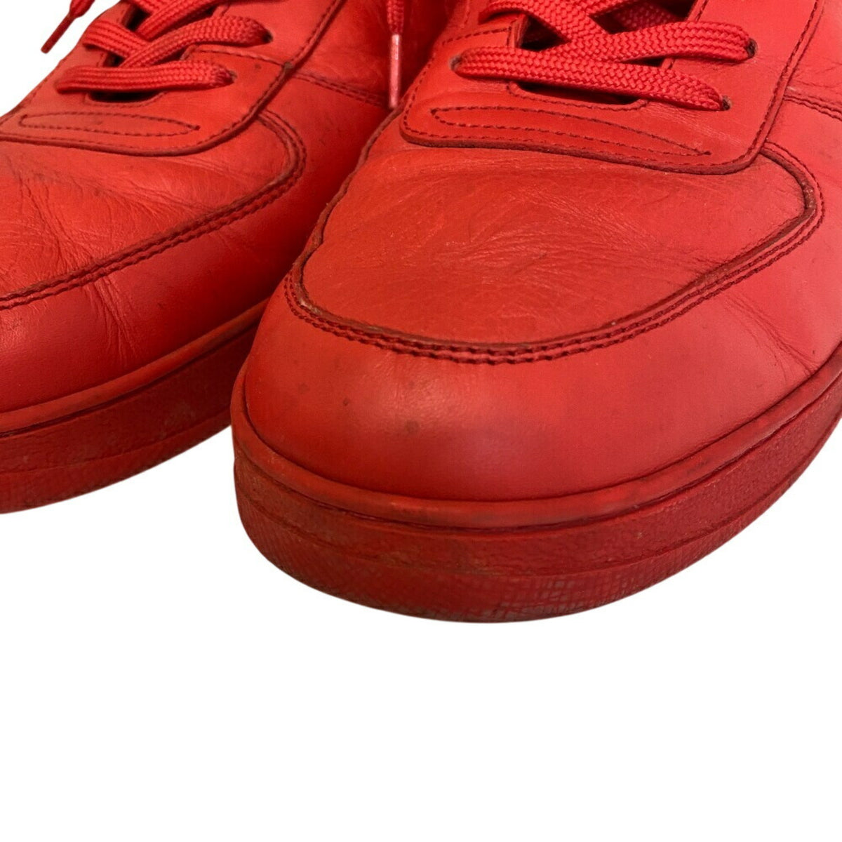 Louis Vuitton Red Color Sneakers (Pre-Owned)