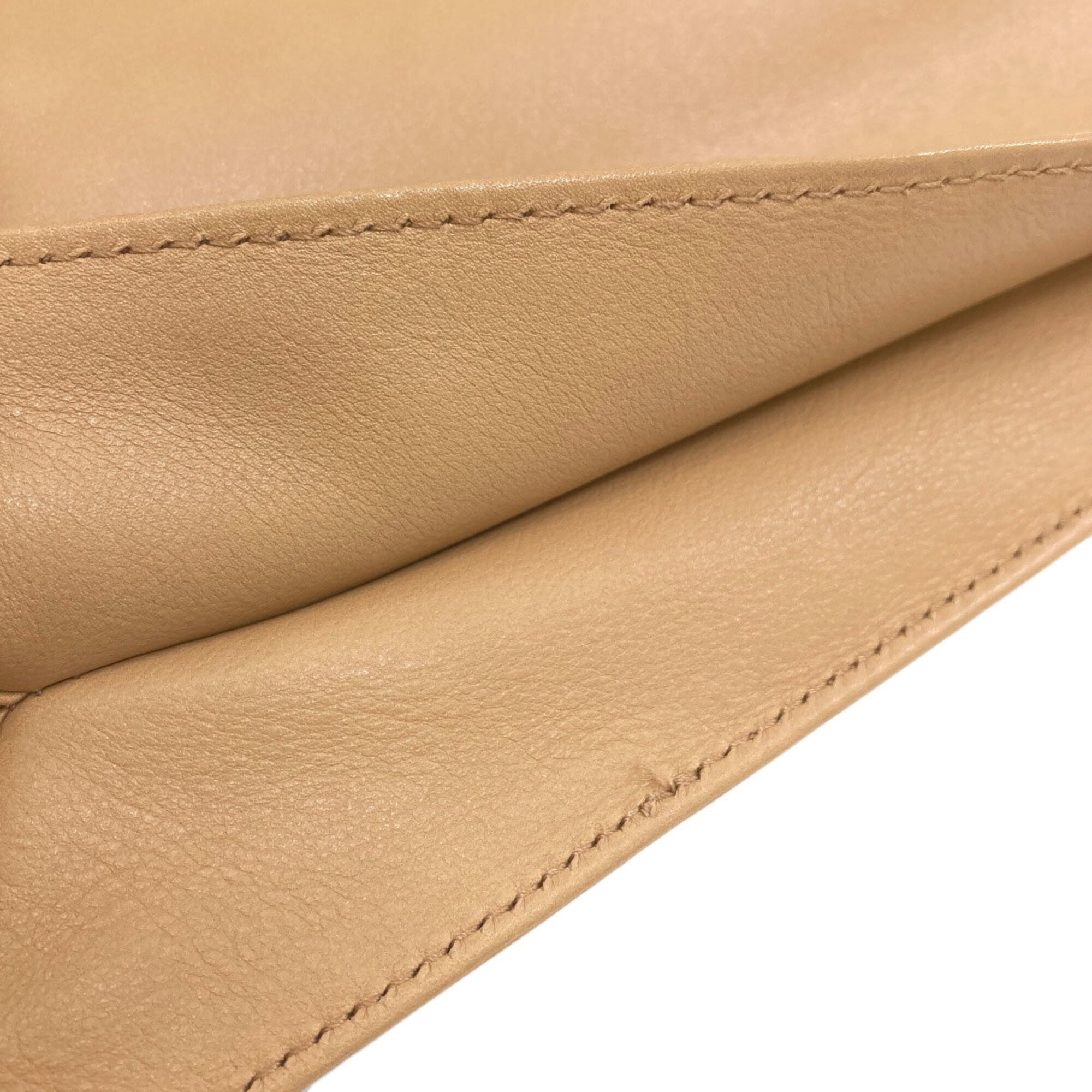 Chanel Beige Leather Tote Bag (Pre-Owned)