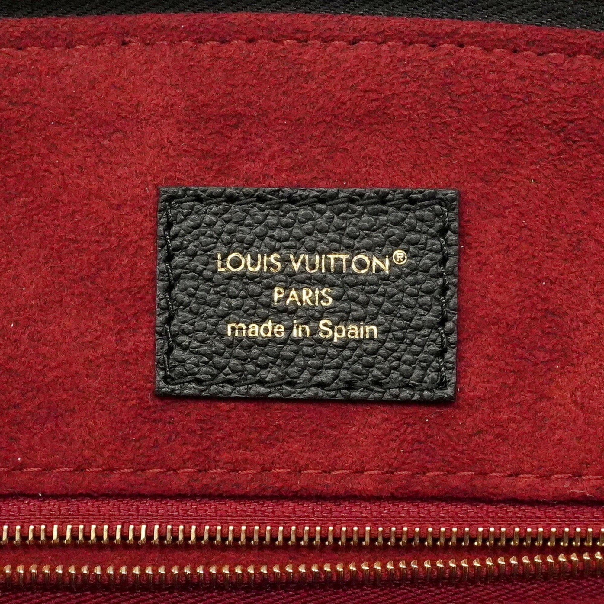 Louis Vuitton Black Handbag (Pre-Owned)