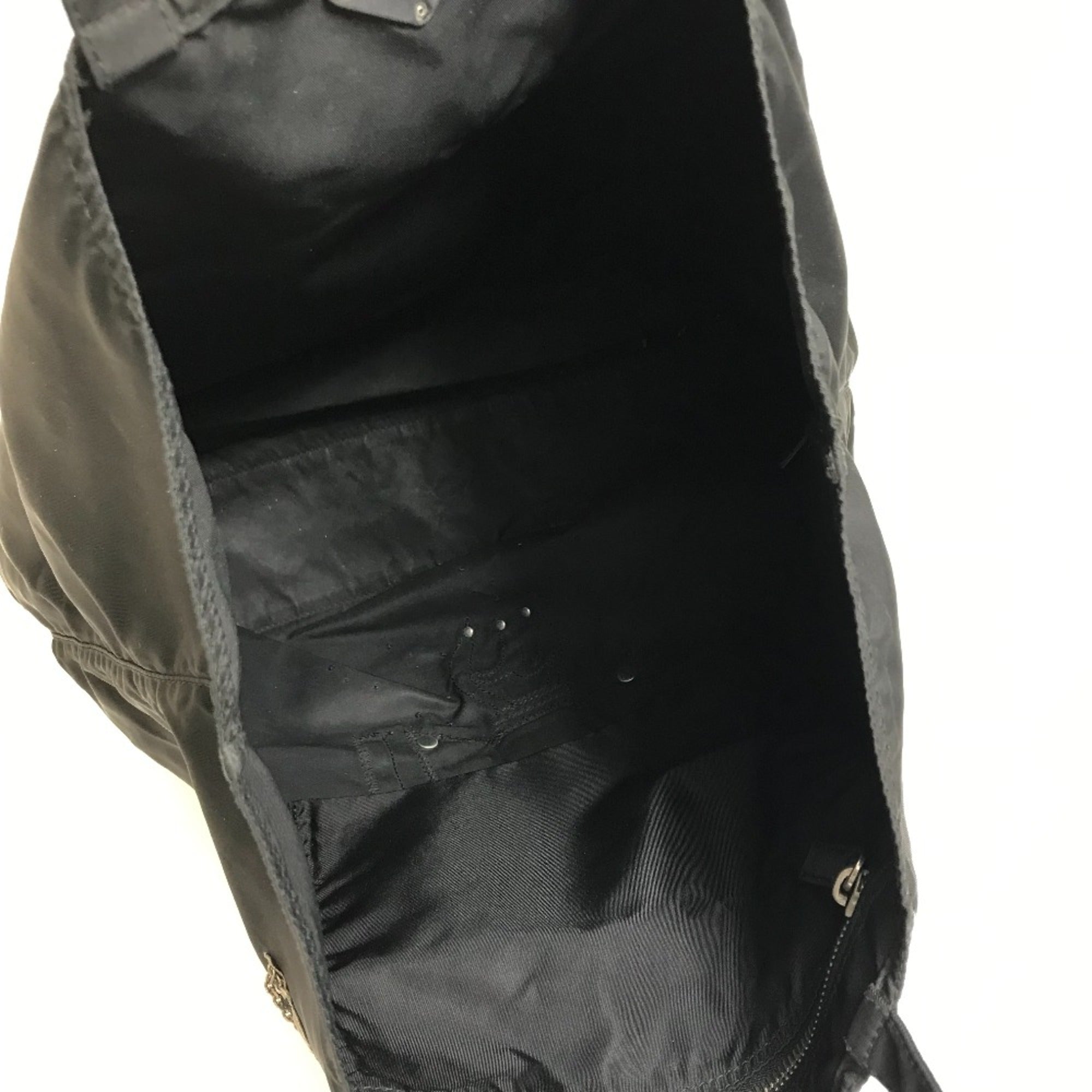 Prada Black Cloth Tote Bag (Pre-Owned)
