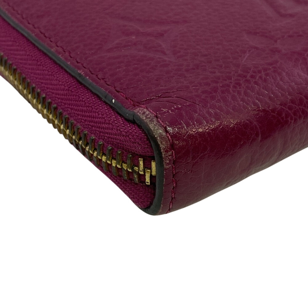Louis Vuitton Purple Monogram Empreinte Long Wallet (Bi-Fold) (Pre-Owned)
