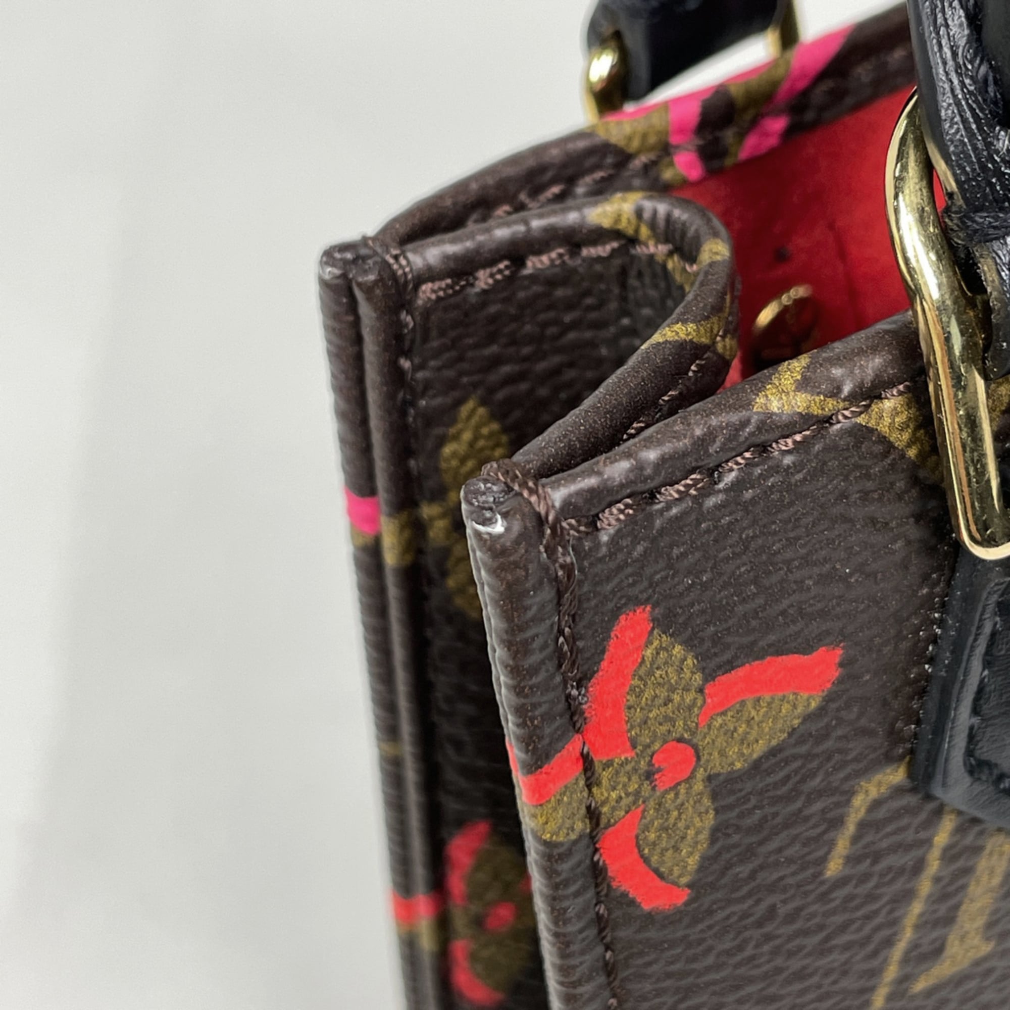 Louis Vuitton Brown Monogram Handbag Shoulder Bag (Pre-Owned)