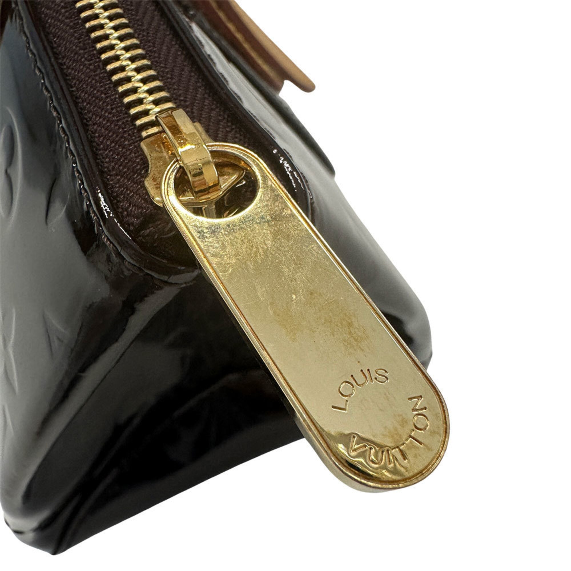 Louis Vuitton Amarante Purple Monogram Vernis Handbag Shoulder Bag Tote Bag (Pre-Owned)