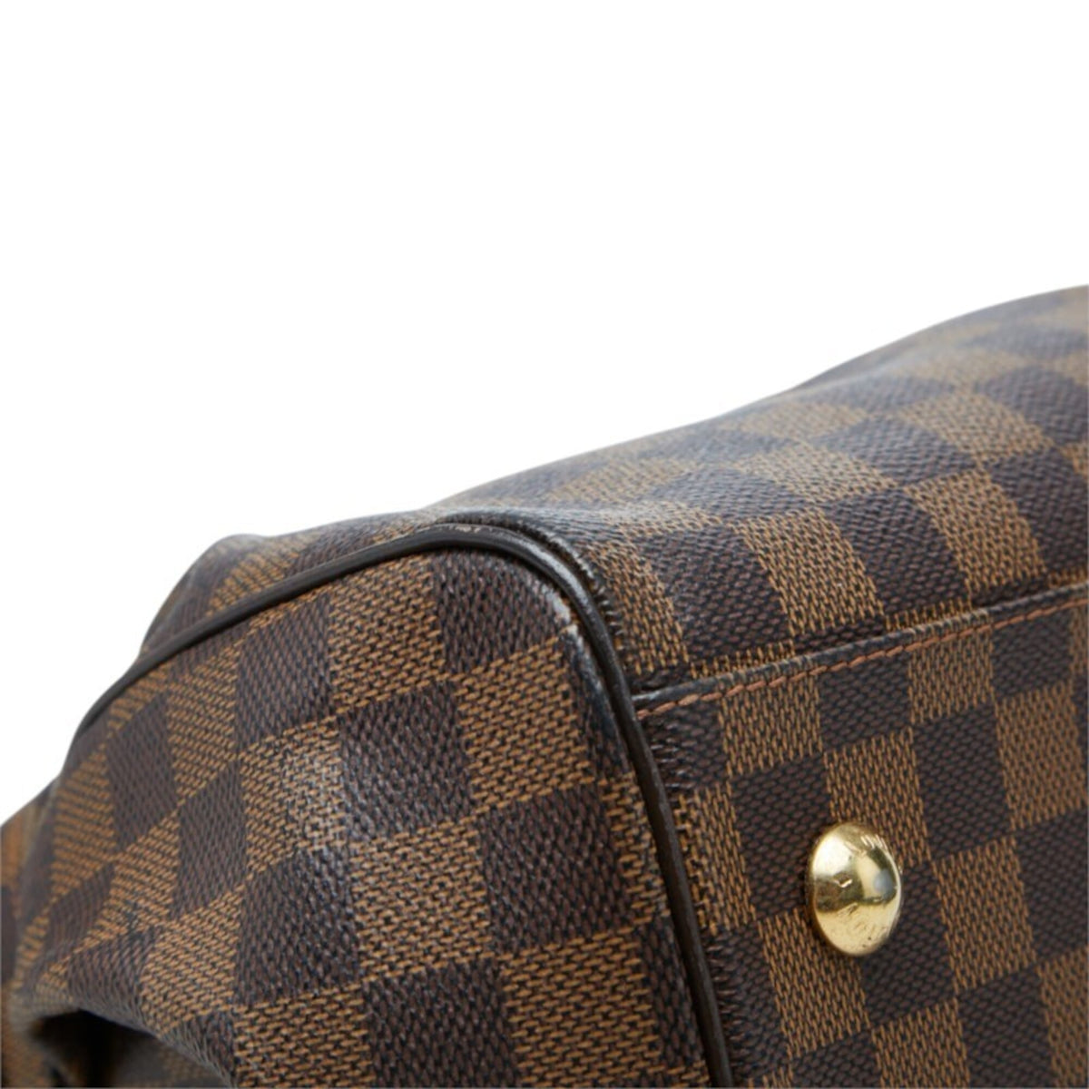 Louis Vuitton Brown Pvc Leather Handbag Shoulder Bag (Pre-Owned)