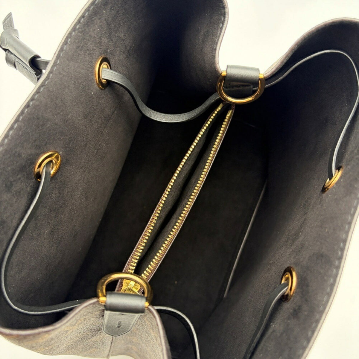 Louis Vuitton Monogram Noir Monogram Canvas Leather Shoulder Bag (Pre-Owned)