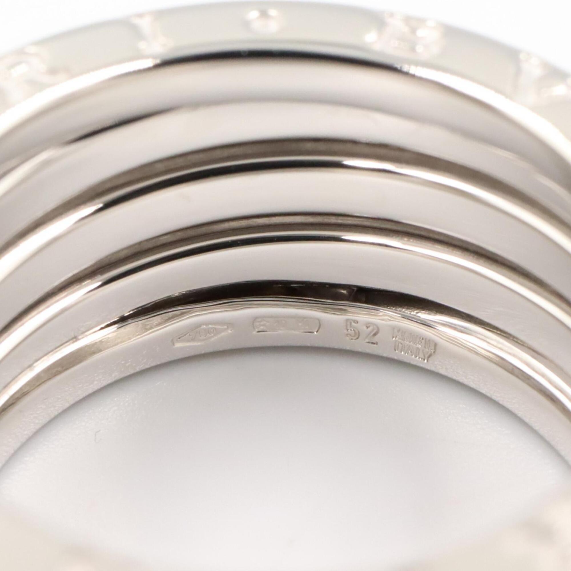 Bvlgari White Gold White Gold (18K) Band Ring (Pre-Owned)