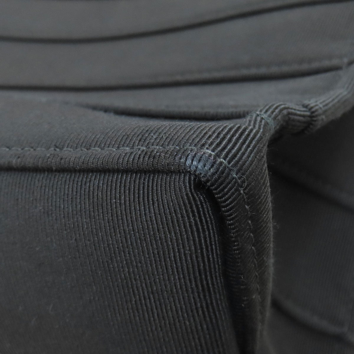 Salvatore Ferragamo Black Canvas Tote Bag (Pre-Owned)