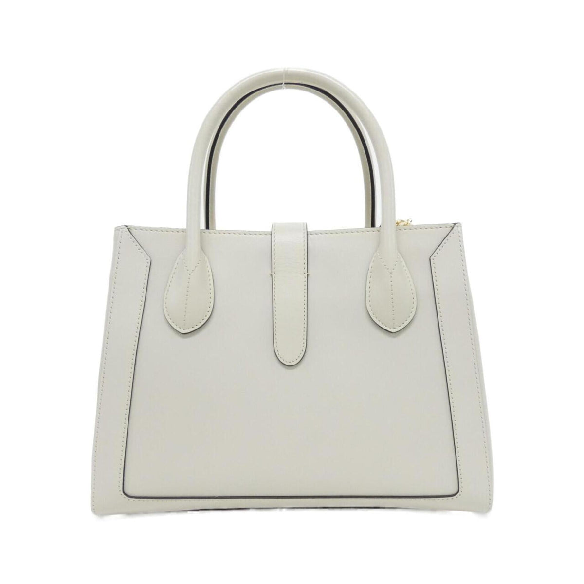 Gucci Off-White White Leather Handbag (Pre-Owned)
