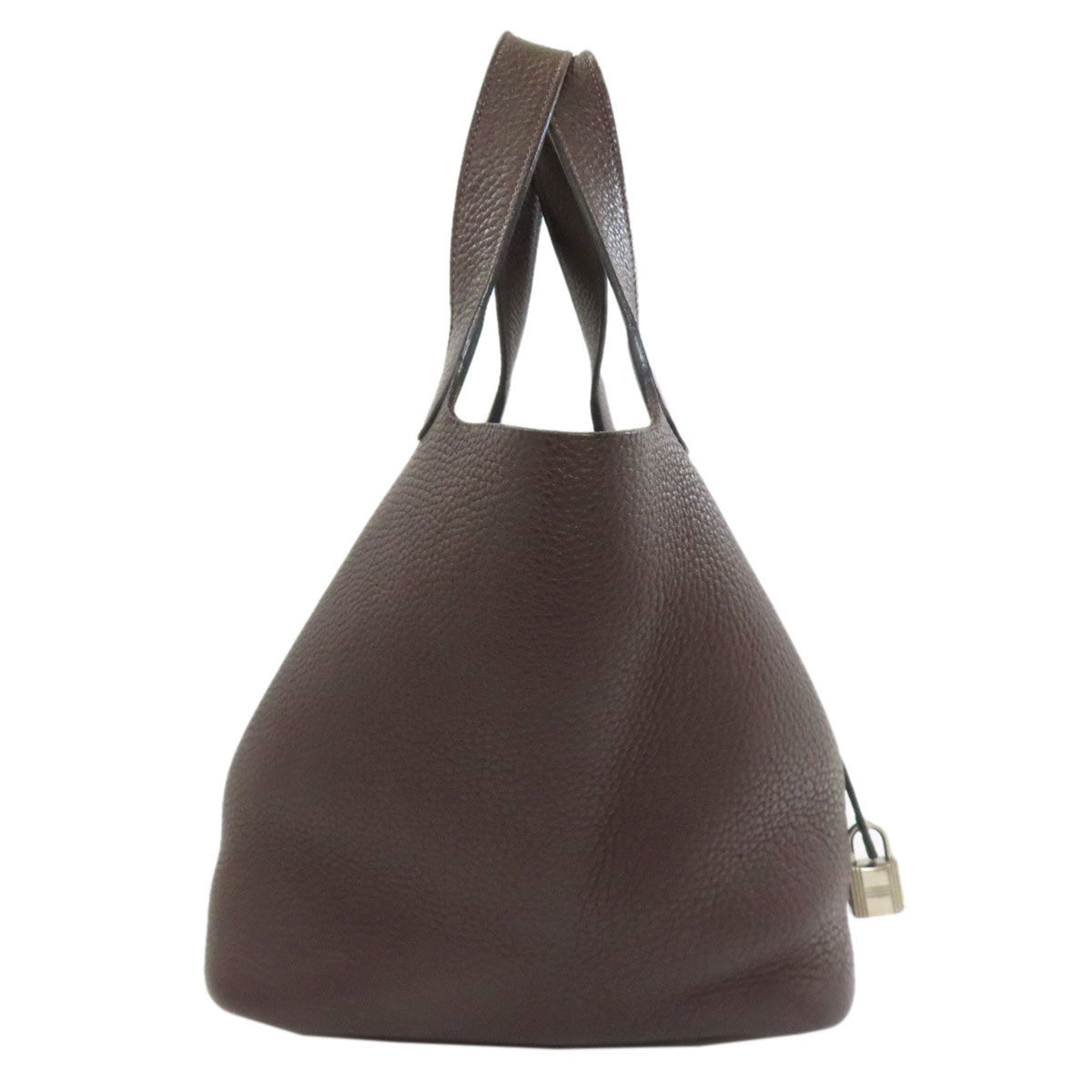 Hermes Brown Leather Handbag (Pre-Owned)
