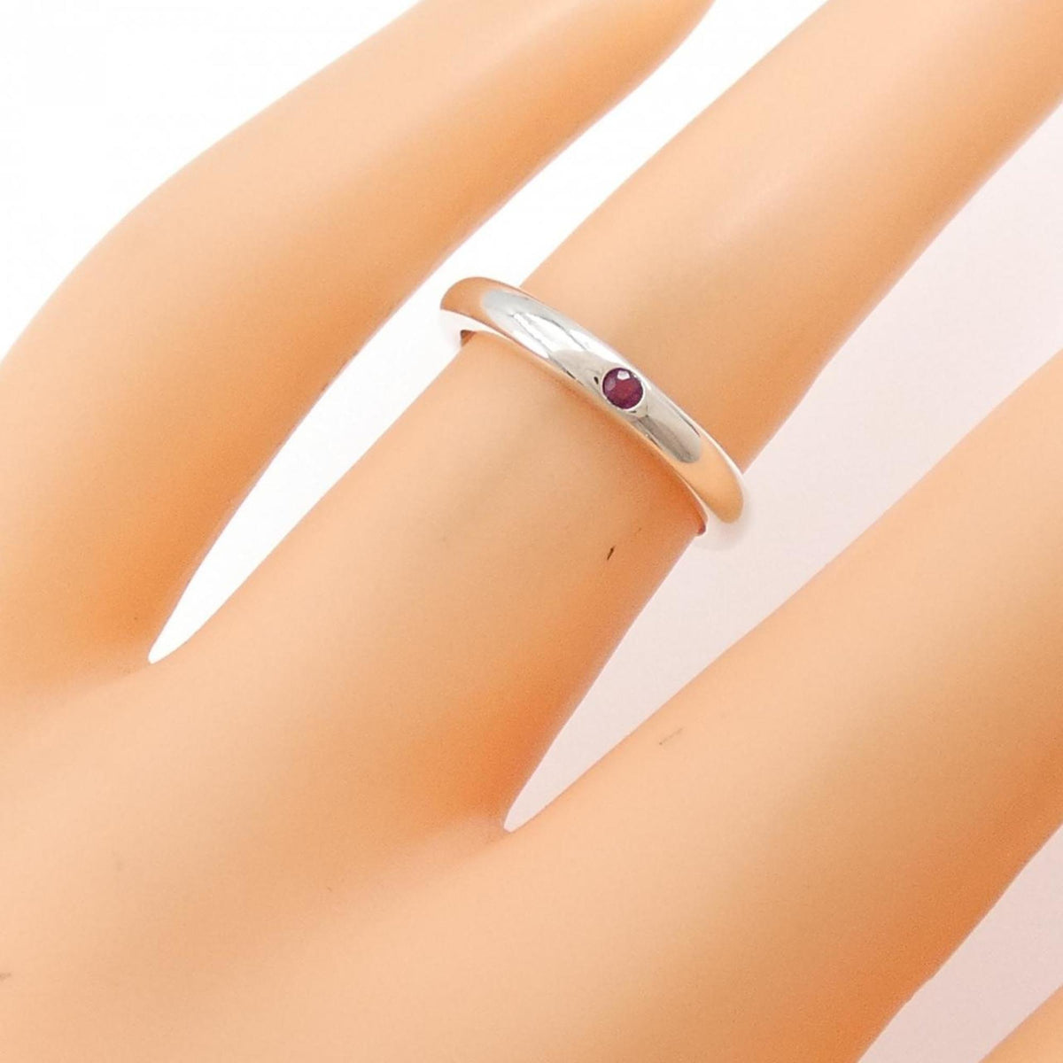 Tiffany Silver 925 Band Ring (Pre-Owned)