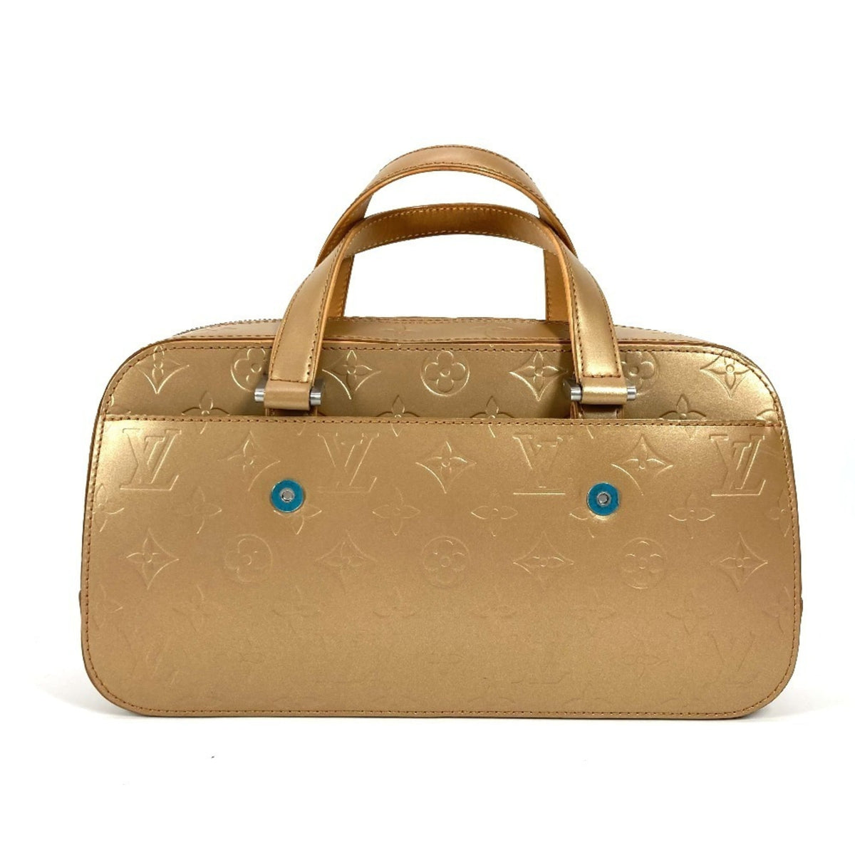 Louis Vuitton Ambre Beige Monogram Mat Leather Handbag Tote Bag (Pre-Owned)