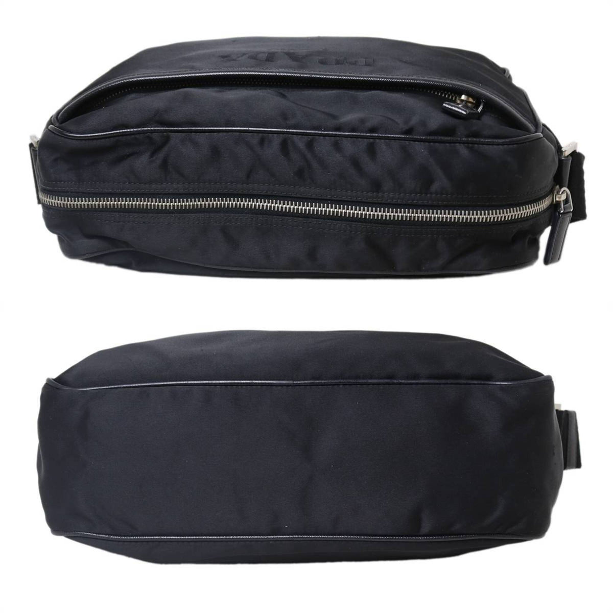 Prada Black Nylon Shoulder Bag (Pre-Owned)