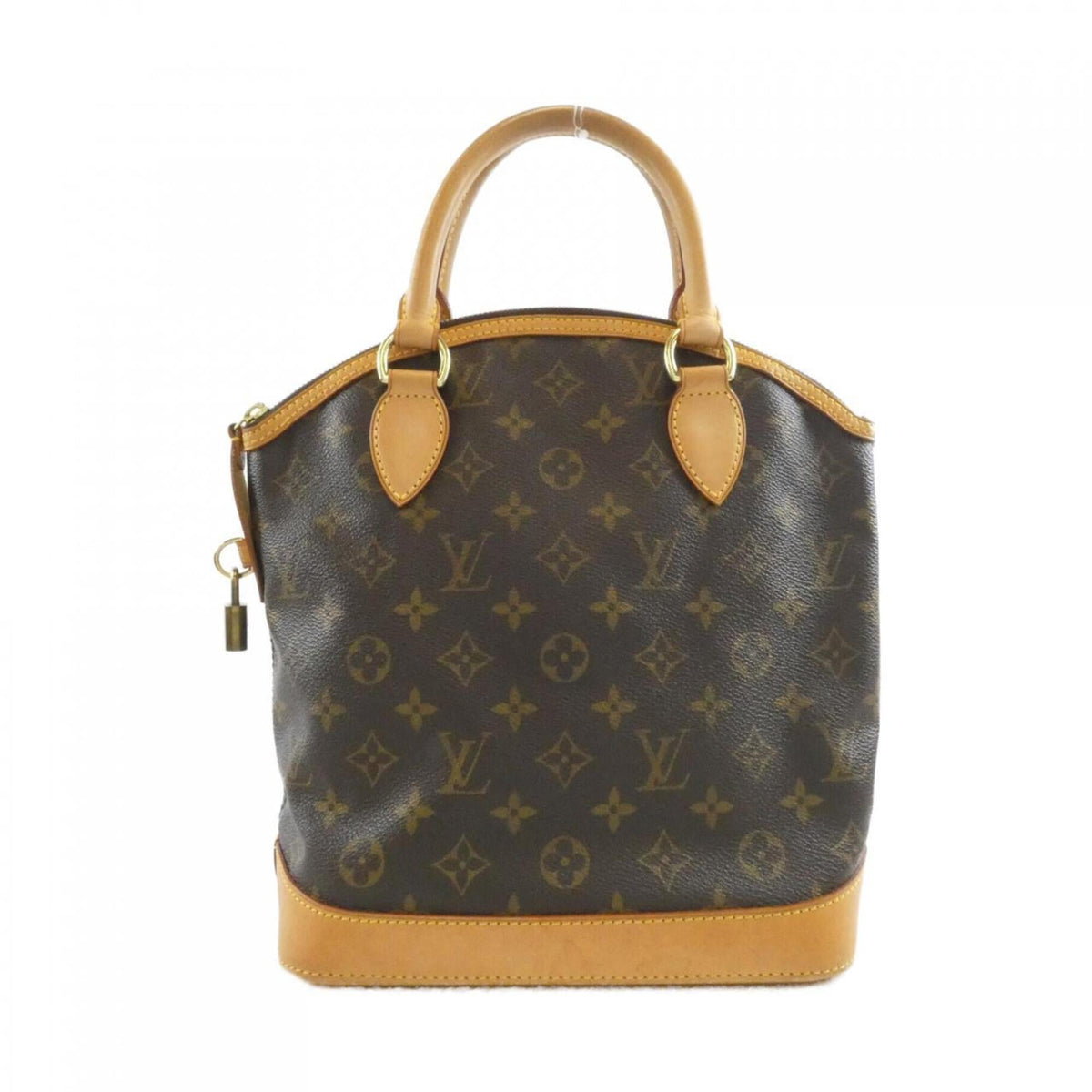 Louis Vuitton Brown Coated Canvas Handbag (Pre-Owned)