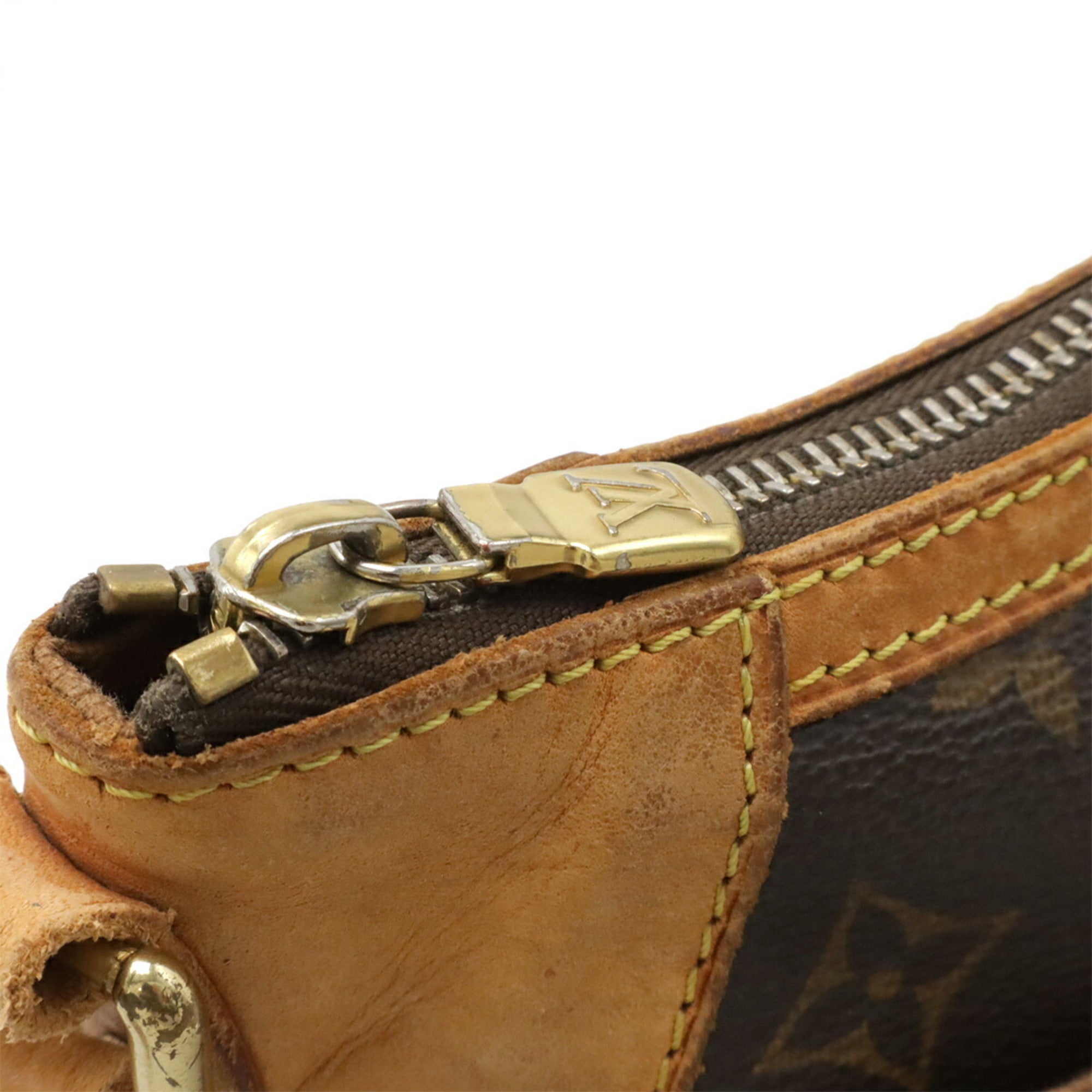 Louis Vuitton Brown Monogram Canvas Shoulder Bag (Pre-Owned)