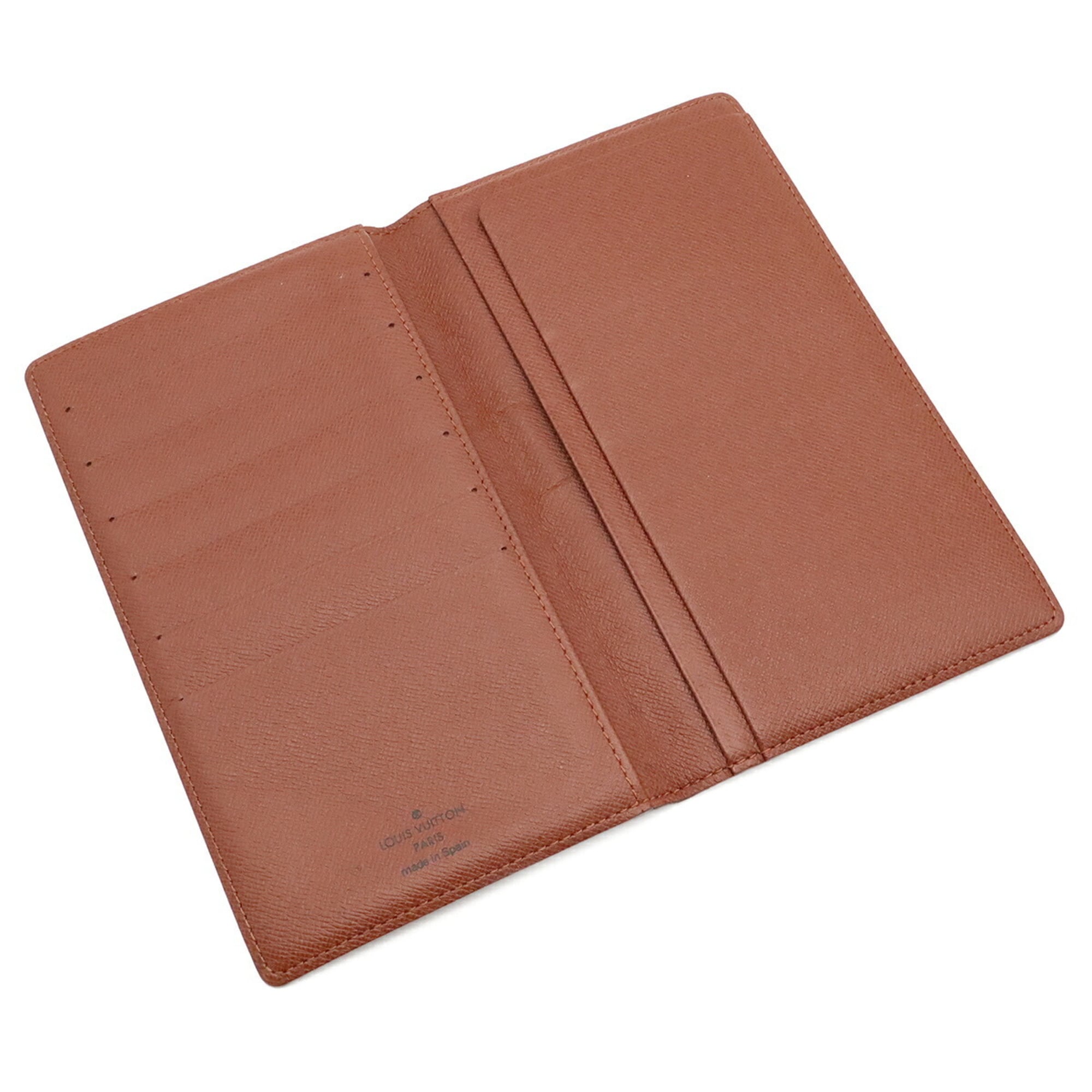 Louis Vuitton Brown Monogram Canvas Long Bill Wallet (Bi-Fold) (Pre-Owned)