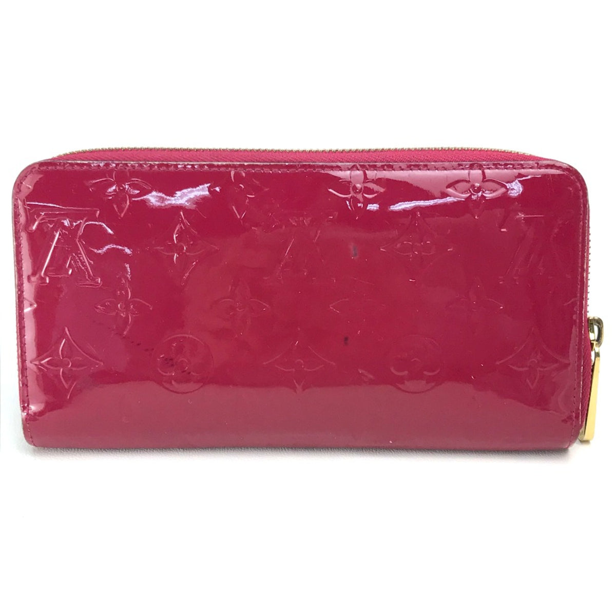 Louis Vuitton Pink Leather Long Wallet (Bi-Fold) (Pre-Owned)