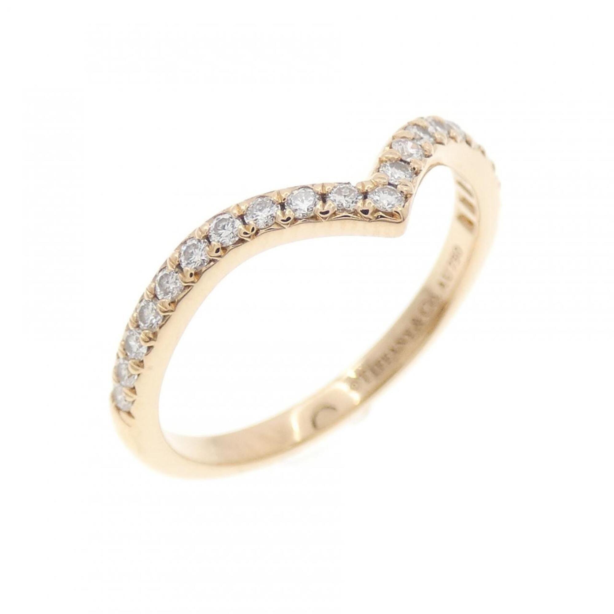 Tiffany Pink Gold (18K) Band Ring (Pre-Owned)