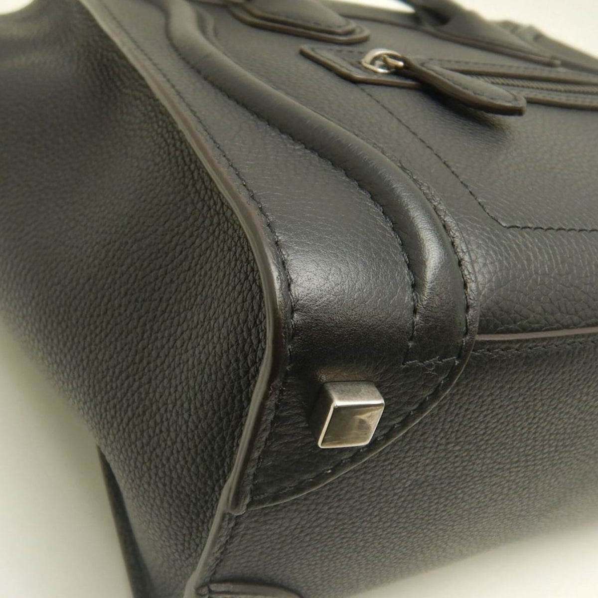 Celine Black Leather Tote Bag (Pre-Owned)