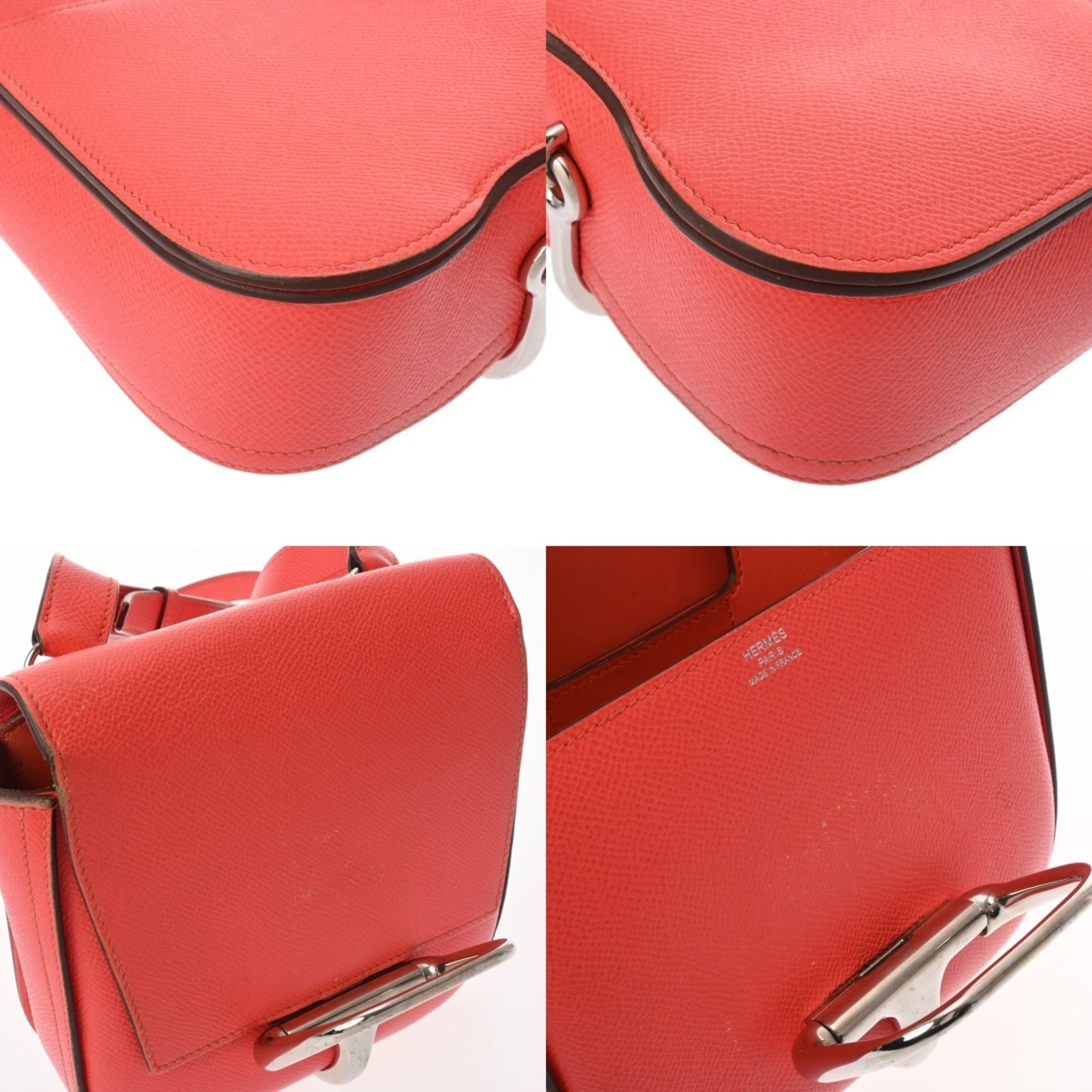 Hermes Bougainvillier Epsom Leather Shoulder Bag (Pre-Owned)