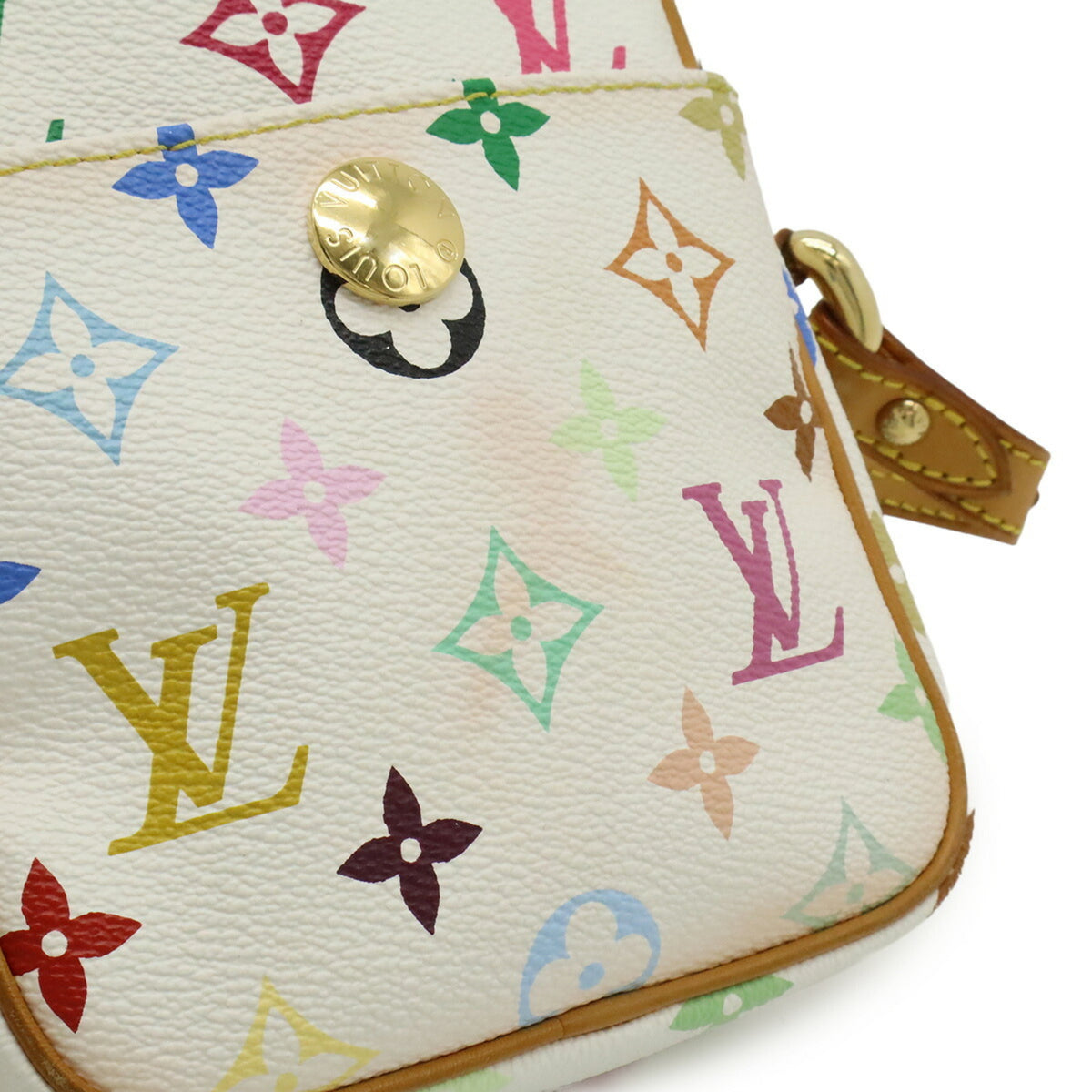 Louis Vuitton Monogram Multicolore Blanc Monogram Shoulder Bag (Pre-Owned)