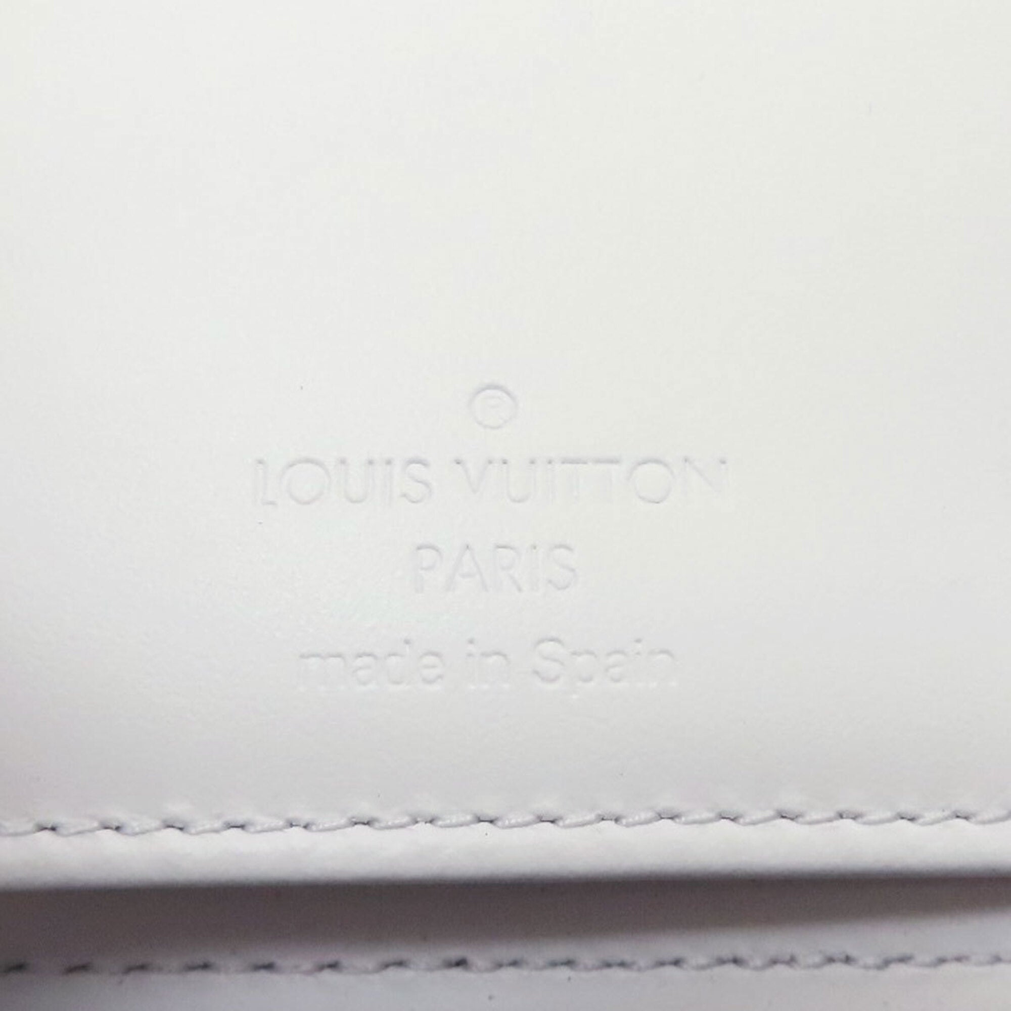 Louis Vuitton Monogram Shadow Navy White Monogram Shadow Long Wallet (Bi-Fold) (Pre-Owned)