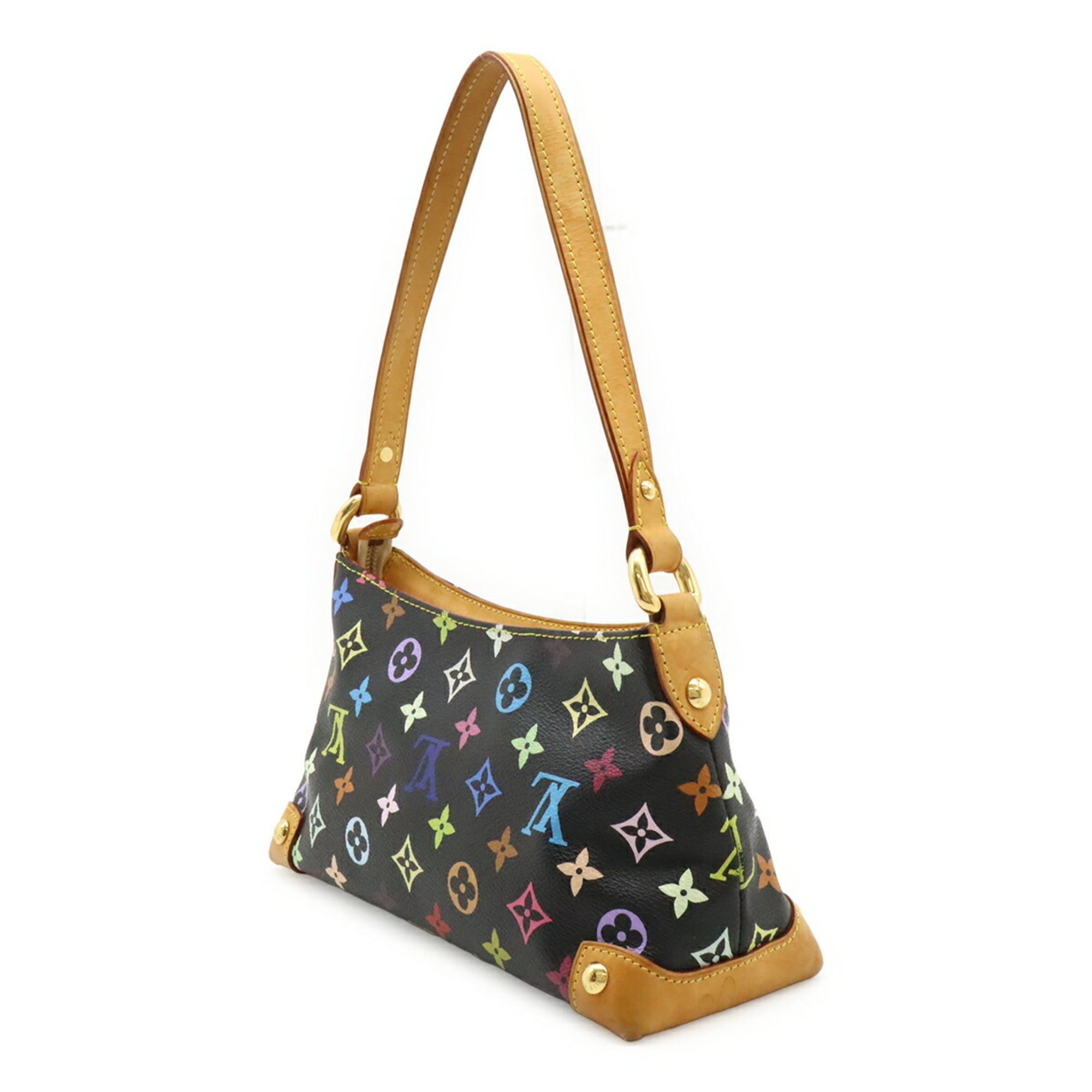 Louis Vuitton Noir Monogram Canvas Handbag Shoulder Bag (Pre-Owned)
