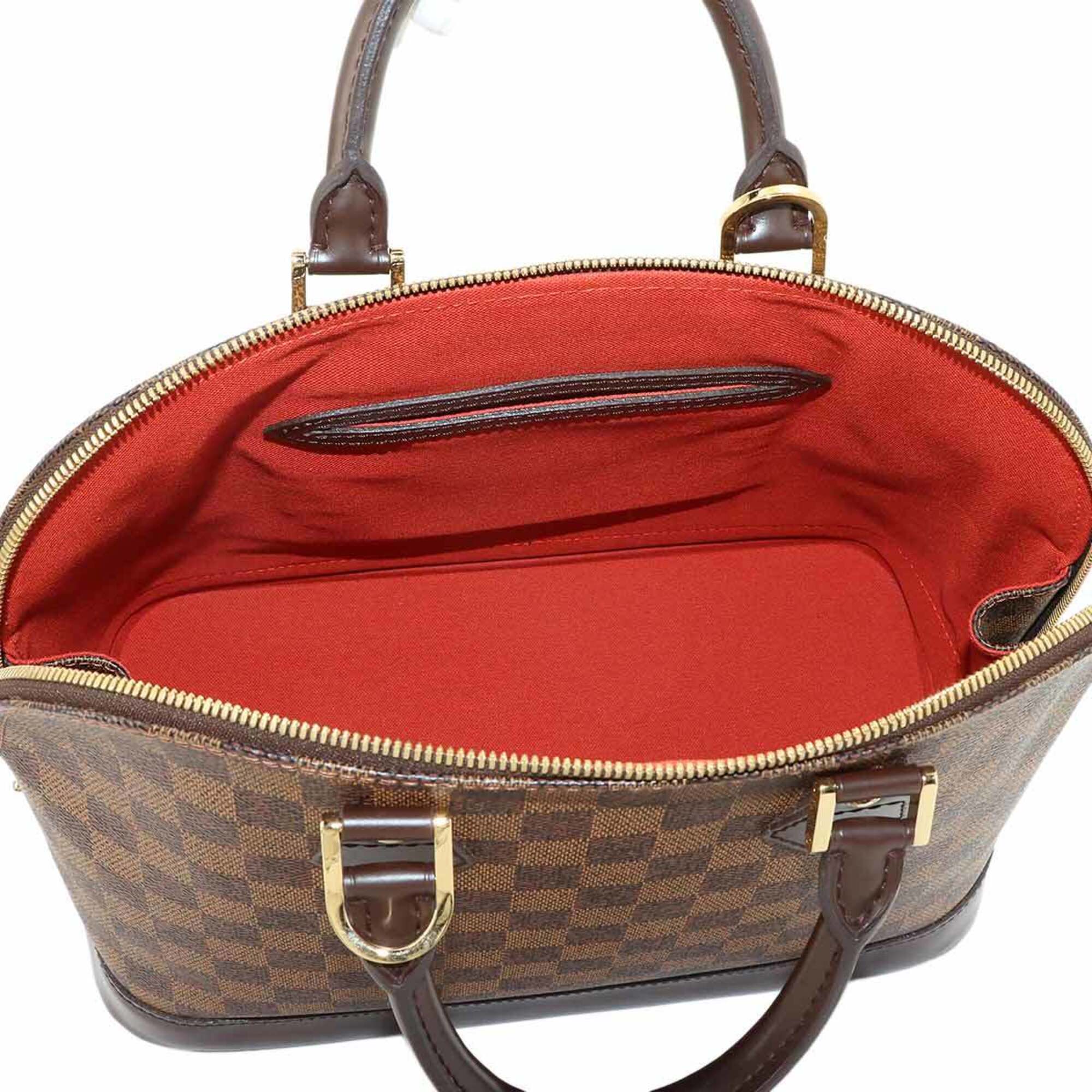 Louis Vuitton Ebene Damier Canvas Handbag (Pre-Owned)