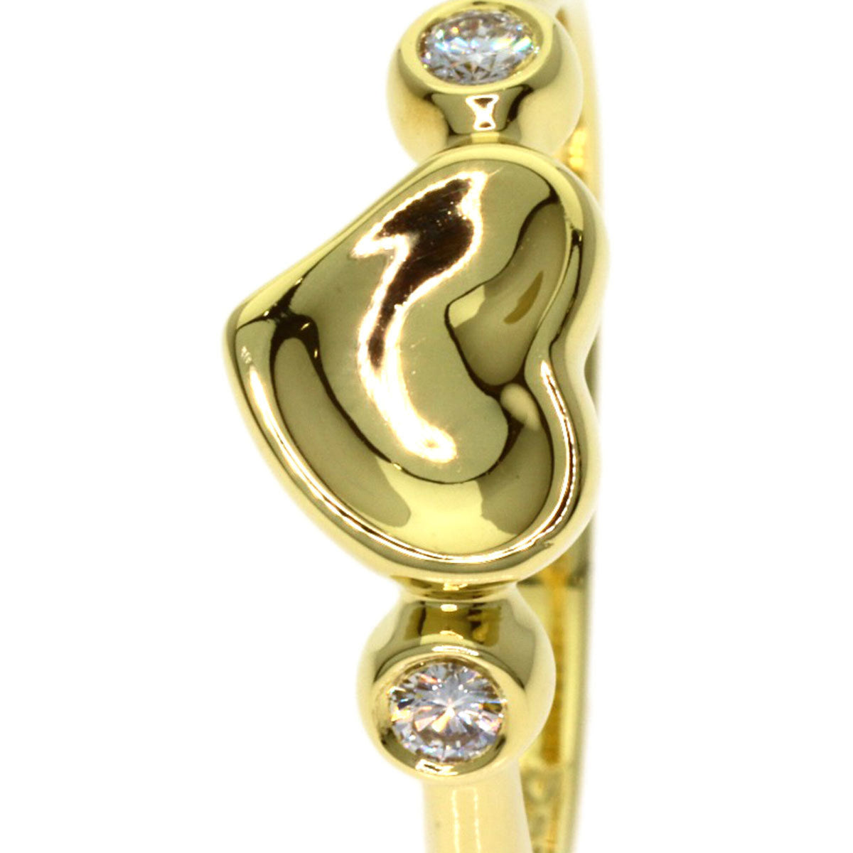 Tiffany Heart Yellow Gold (18K) Band Ring (Pre-Owned)