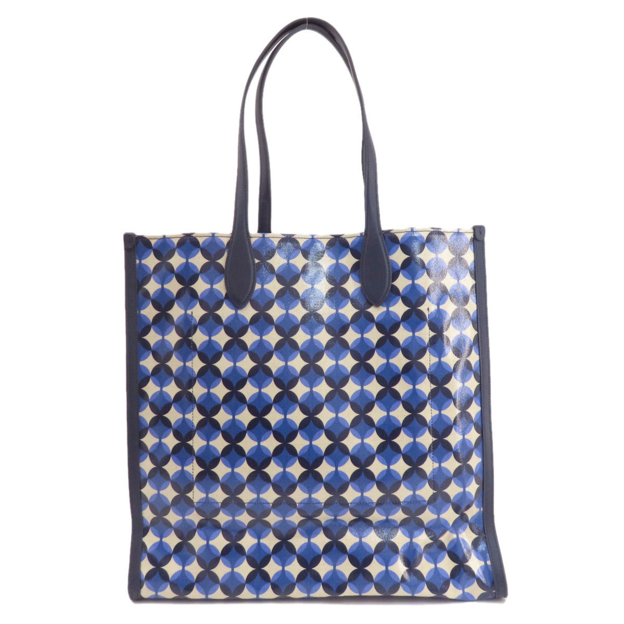Kate Spade Blue Pvc Tote Bag (Pre-Owned)