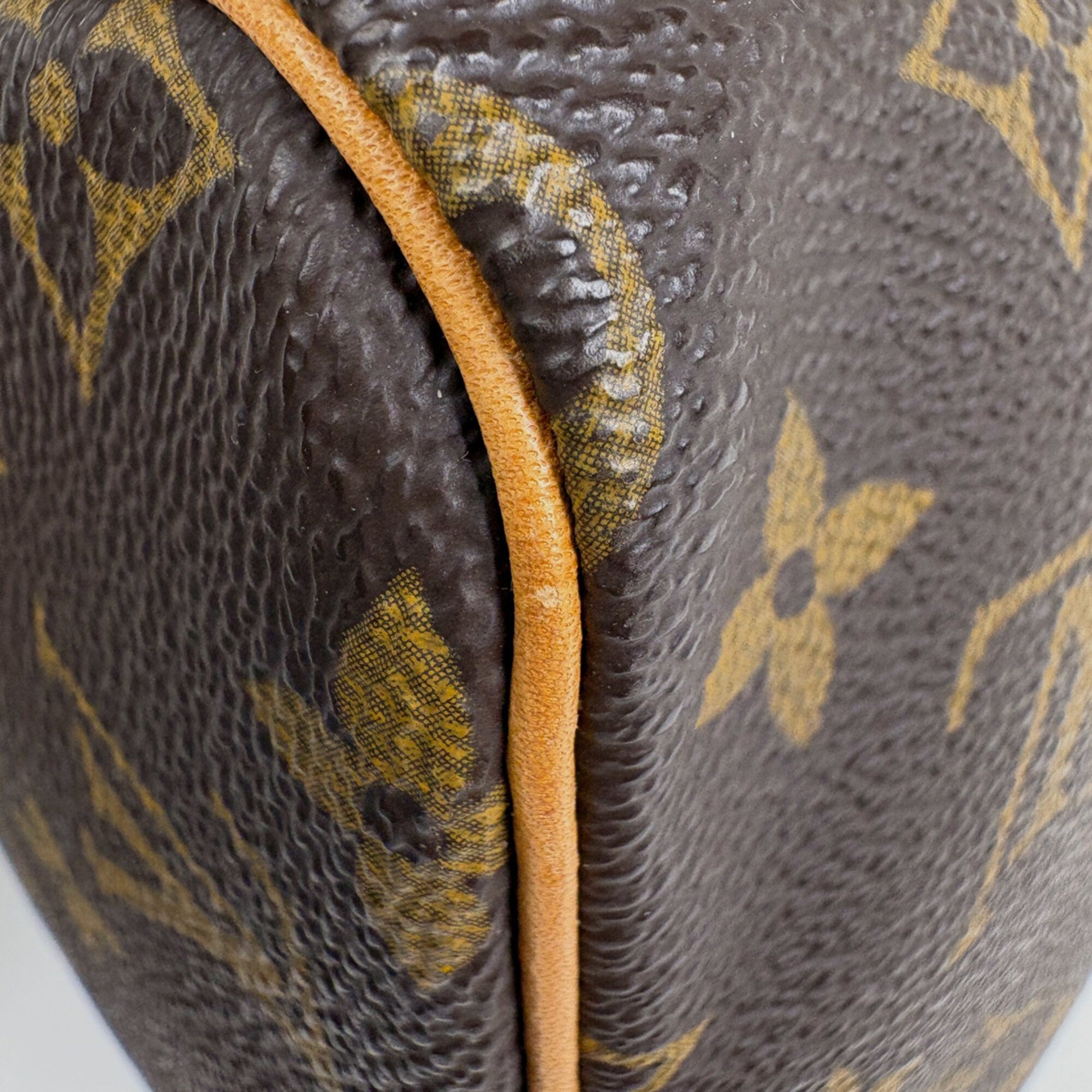 Louis Vuitton Brown Monogram Boston Bag Handbag (Pre-Owned)