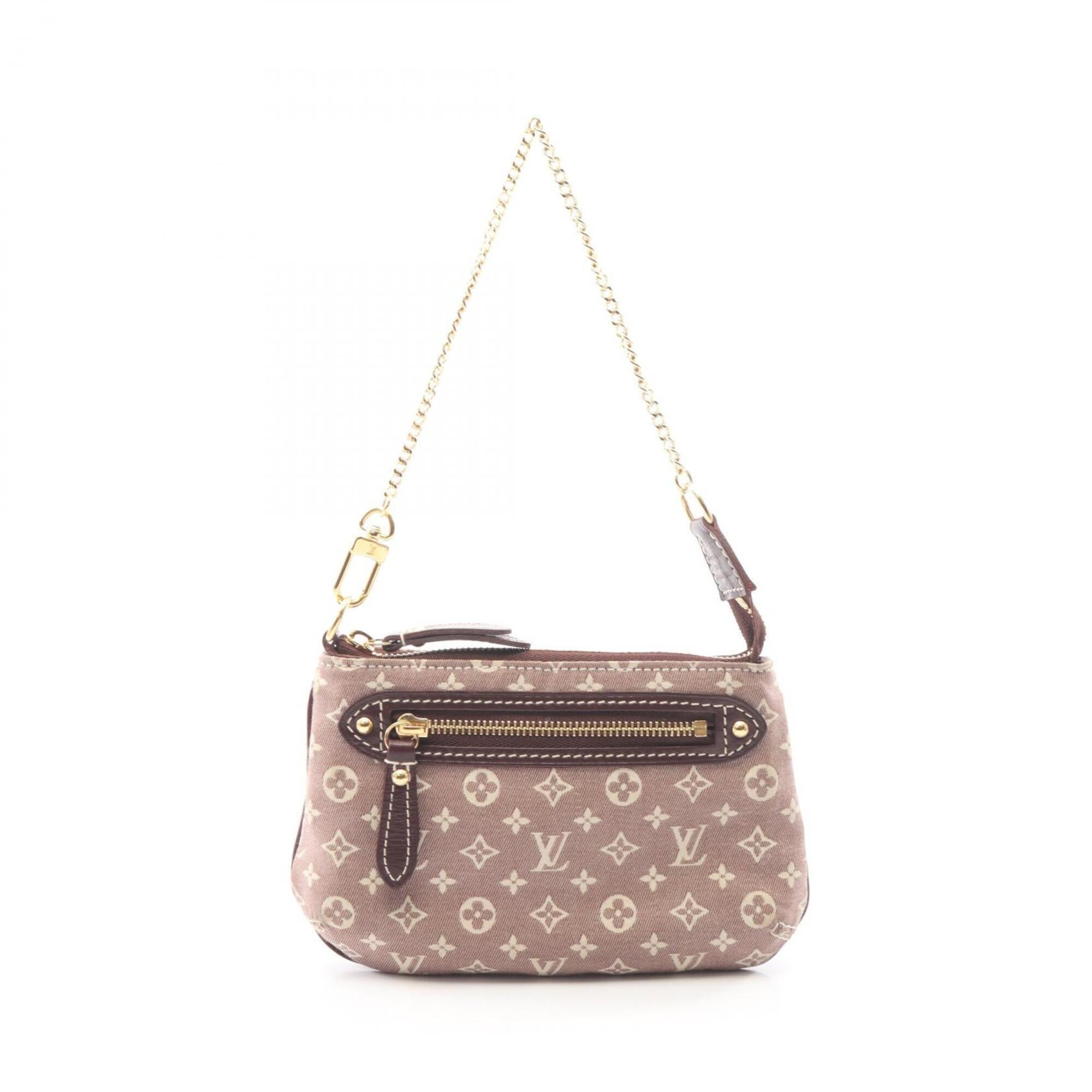 Louis Vuitton Bordeaux Sepia Canvas Leather Handbag (Pre-Owned)