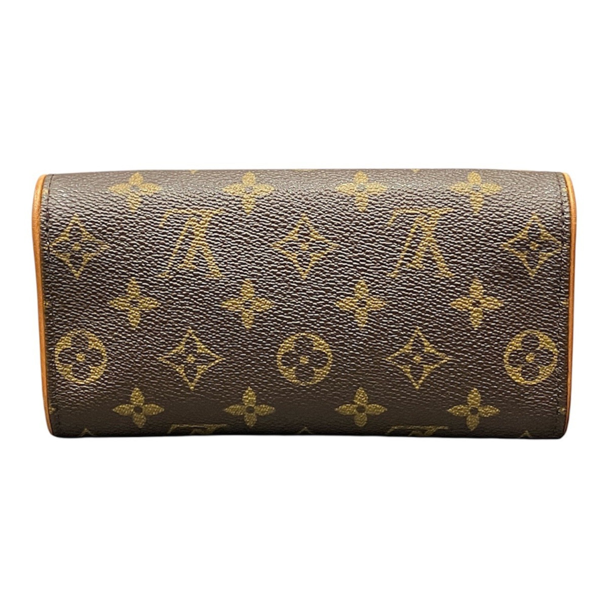 Louis Vuitton Brown Pvc Pochette Shoulder Bag (Pre-Owned)
