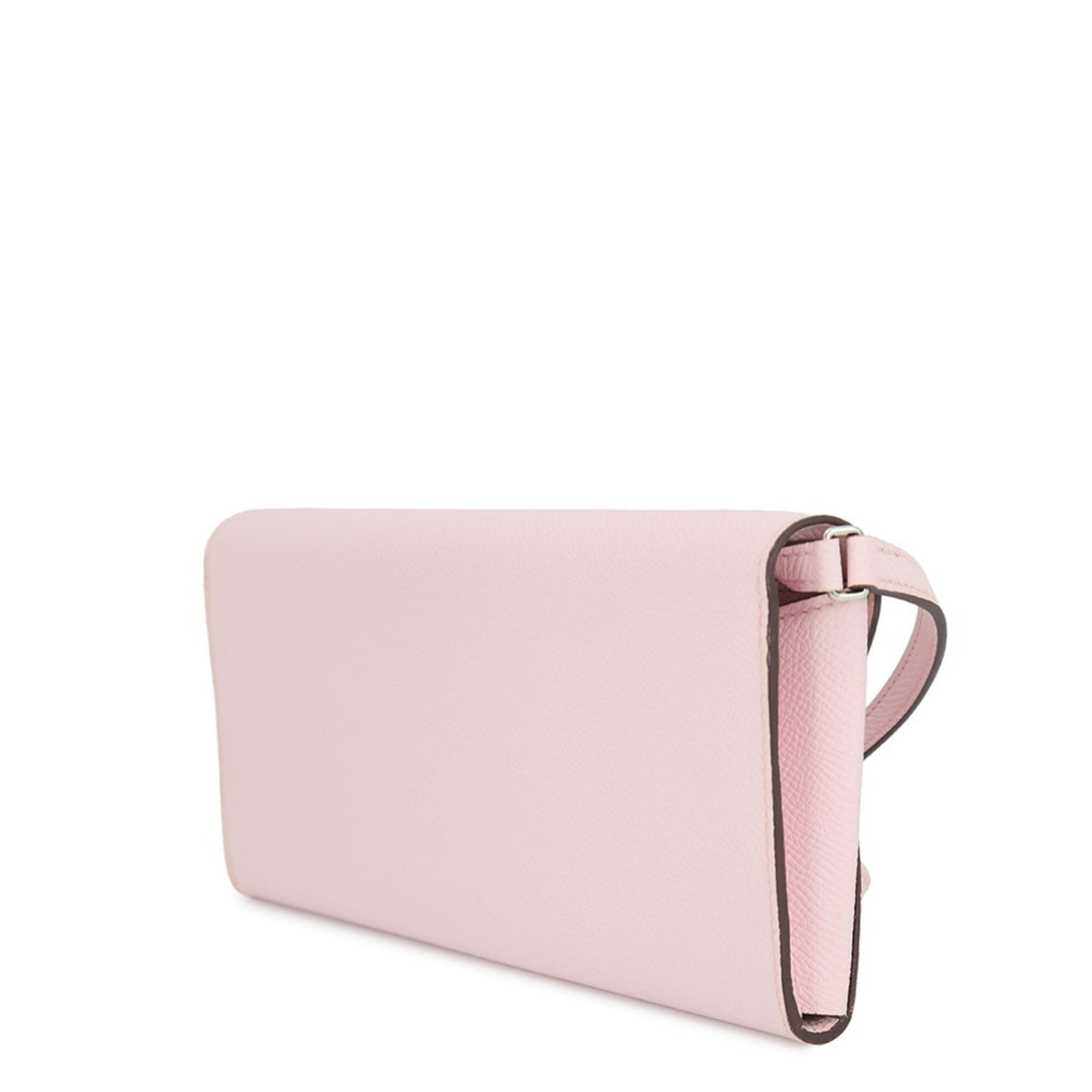 Hermes Pink Epsom Leather Chain/Shoulder Wallet (Pre-Owned)