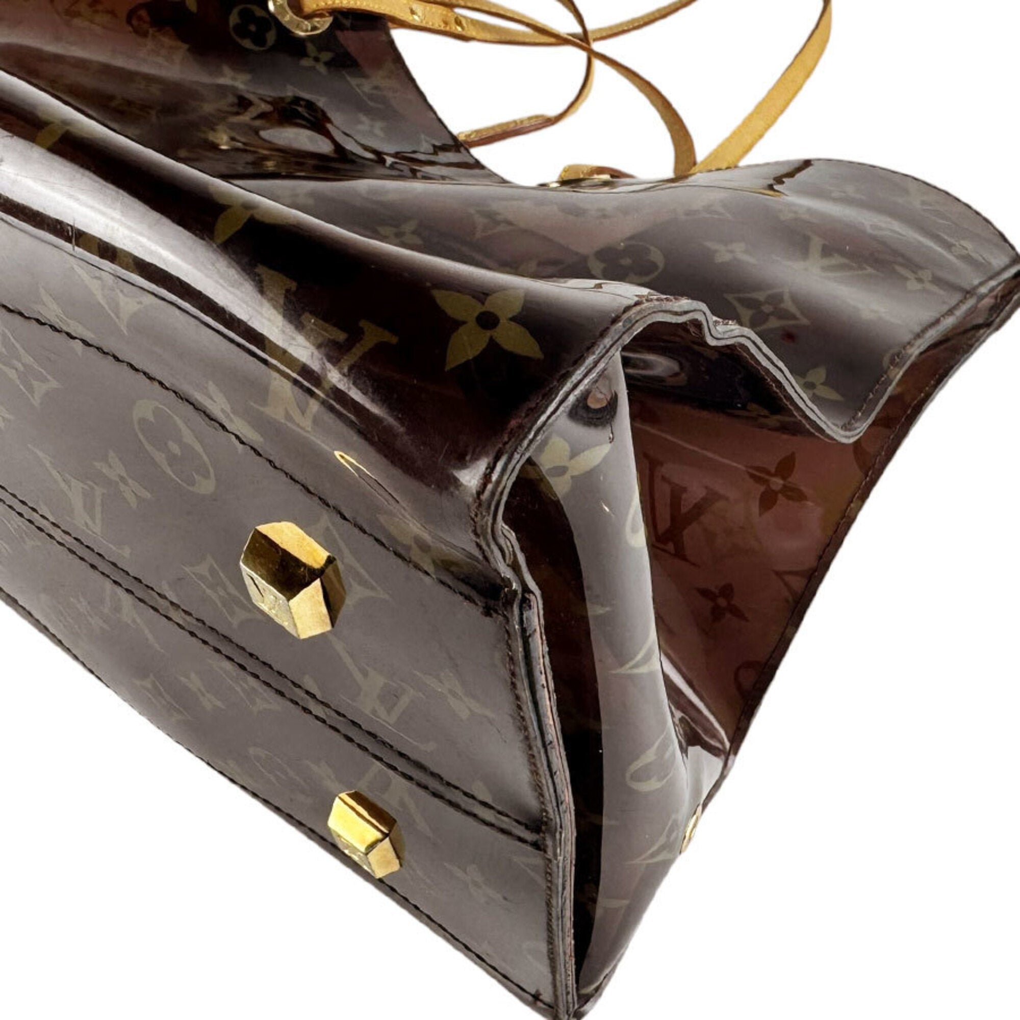 Louis Vuitton Brown Monogram Pvc Leather Handbag (Pre-Owned)