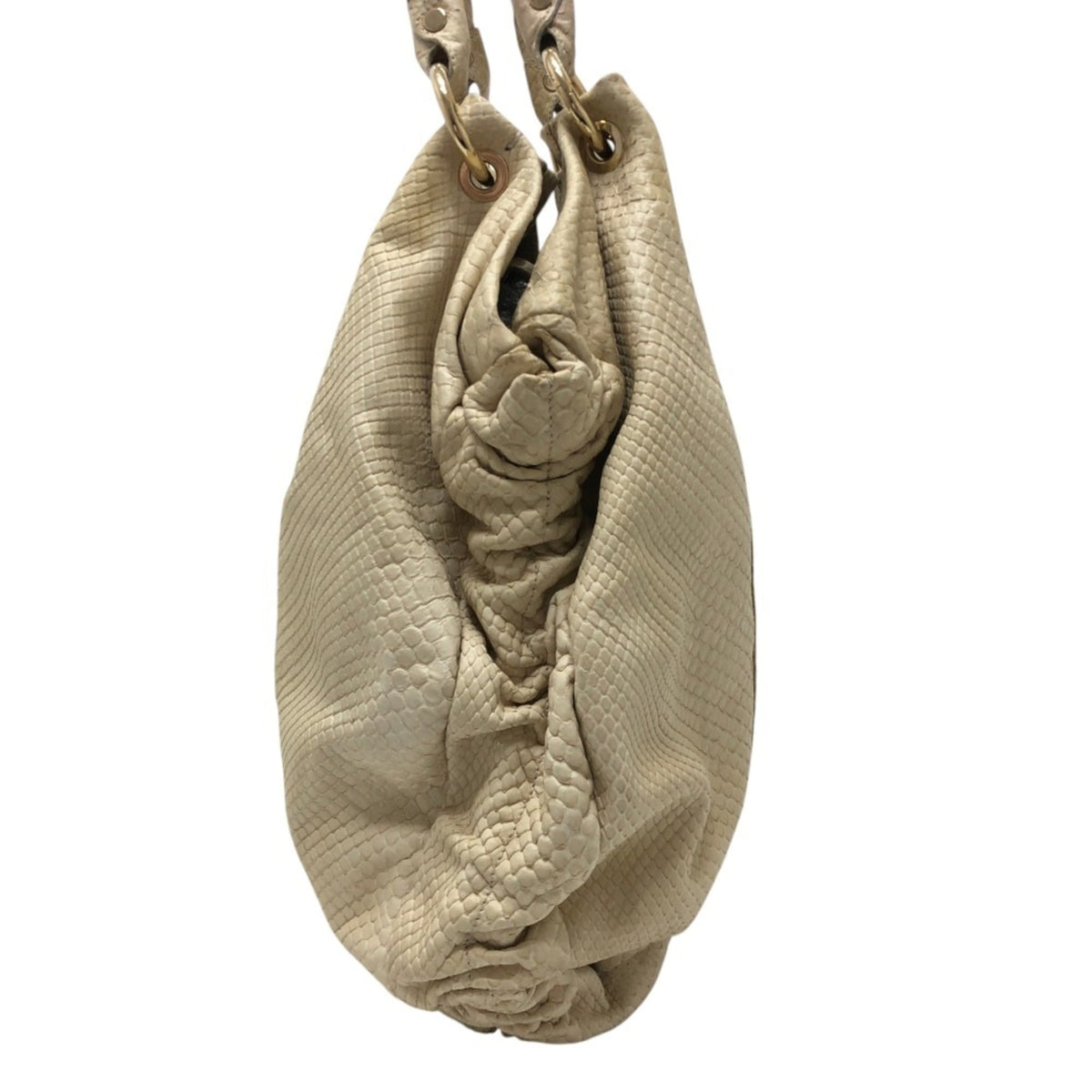 Tod's White Leather Handbag Shoulder Bag Tote Bag (Pre-Owned)