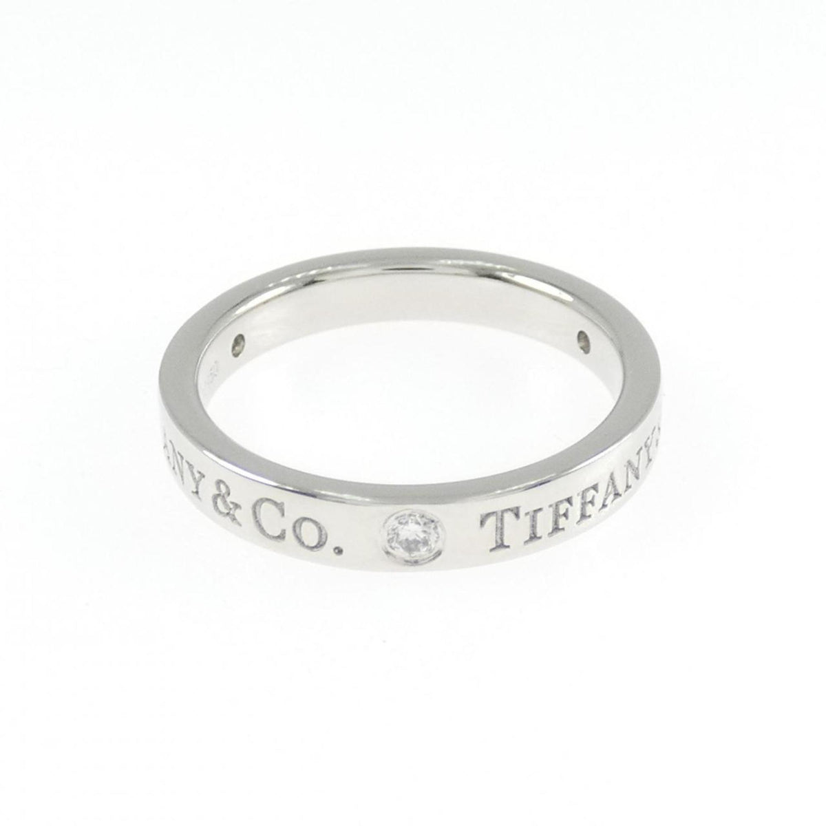 Tiffany Platinum 950 Band Ring (Pre-Owned)
