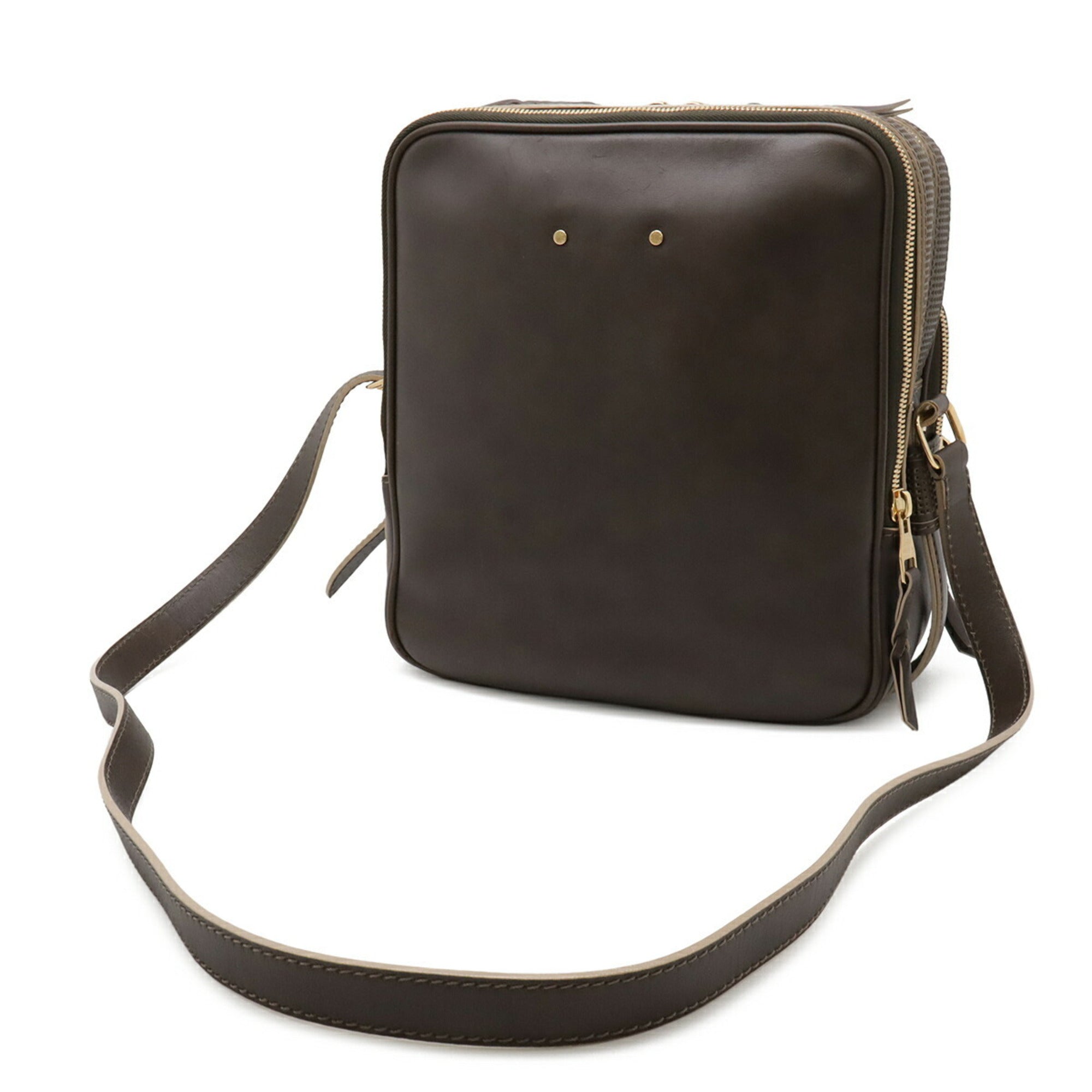 Louis Vuitton Brown Leather Shoulder Bag (Pre-Owned)
