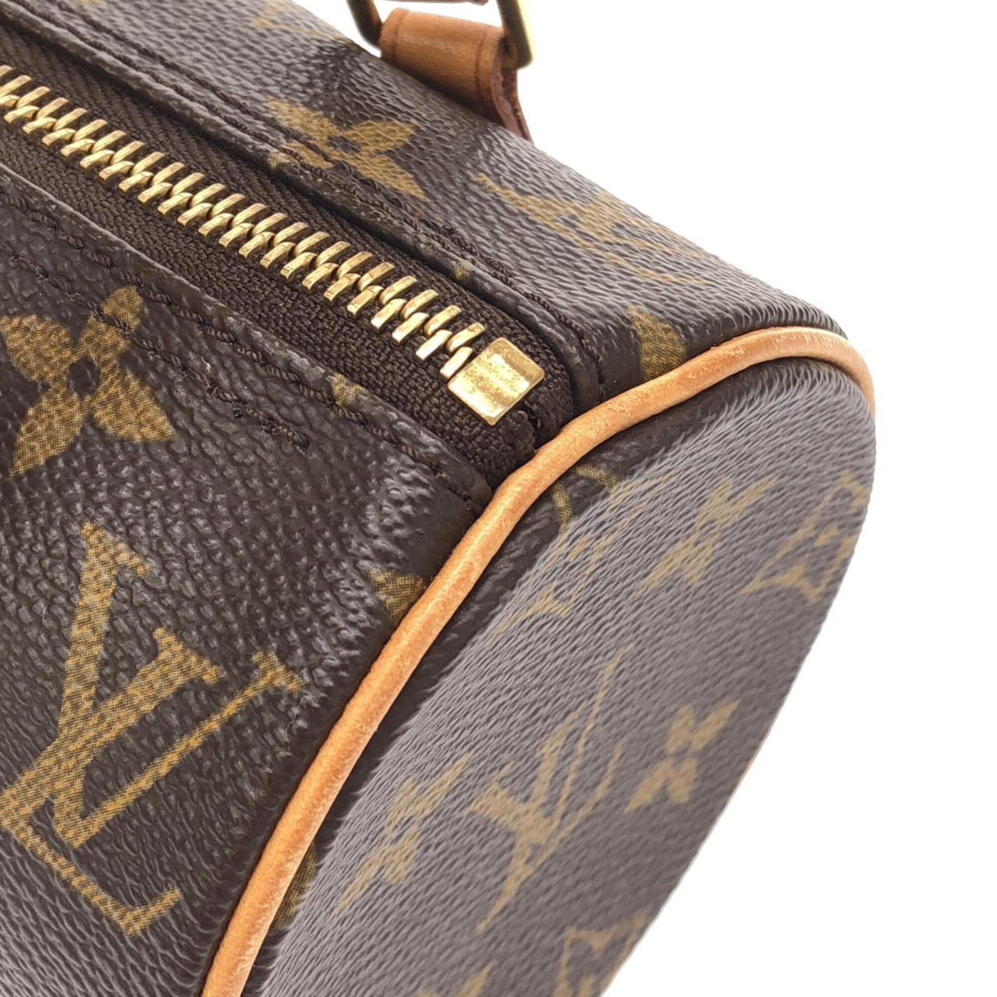 Louis Vuitton Brown Coated Canvas Handbag (Pre-Owned)