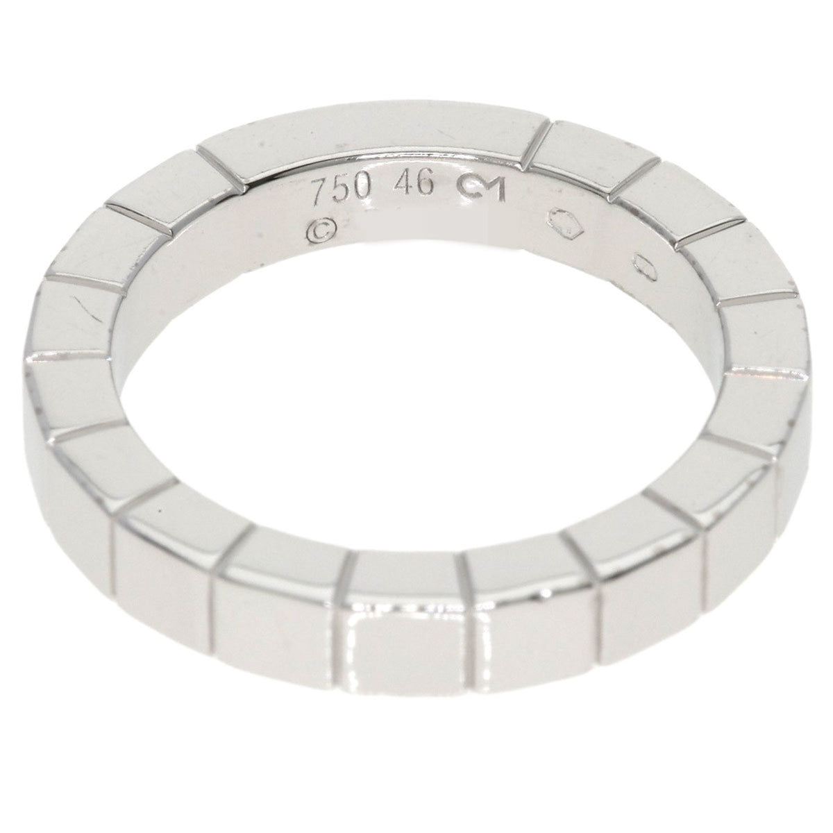 Cartier Lanieres White Gold (18K) Band Ring (Pre-Owned)