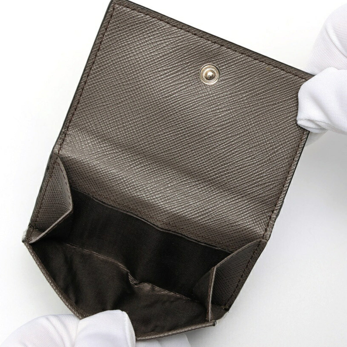 Prada Leather Wallet (Tri-Fold) (Pre-Owned)