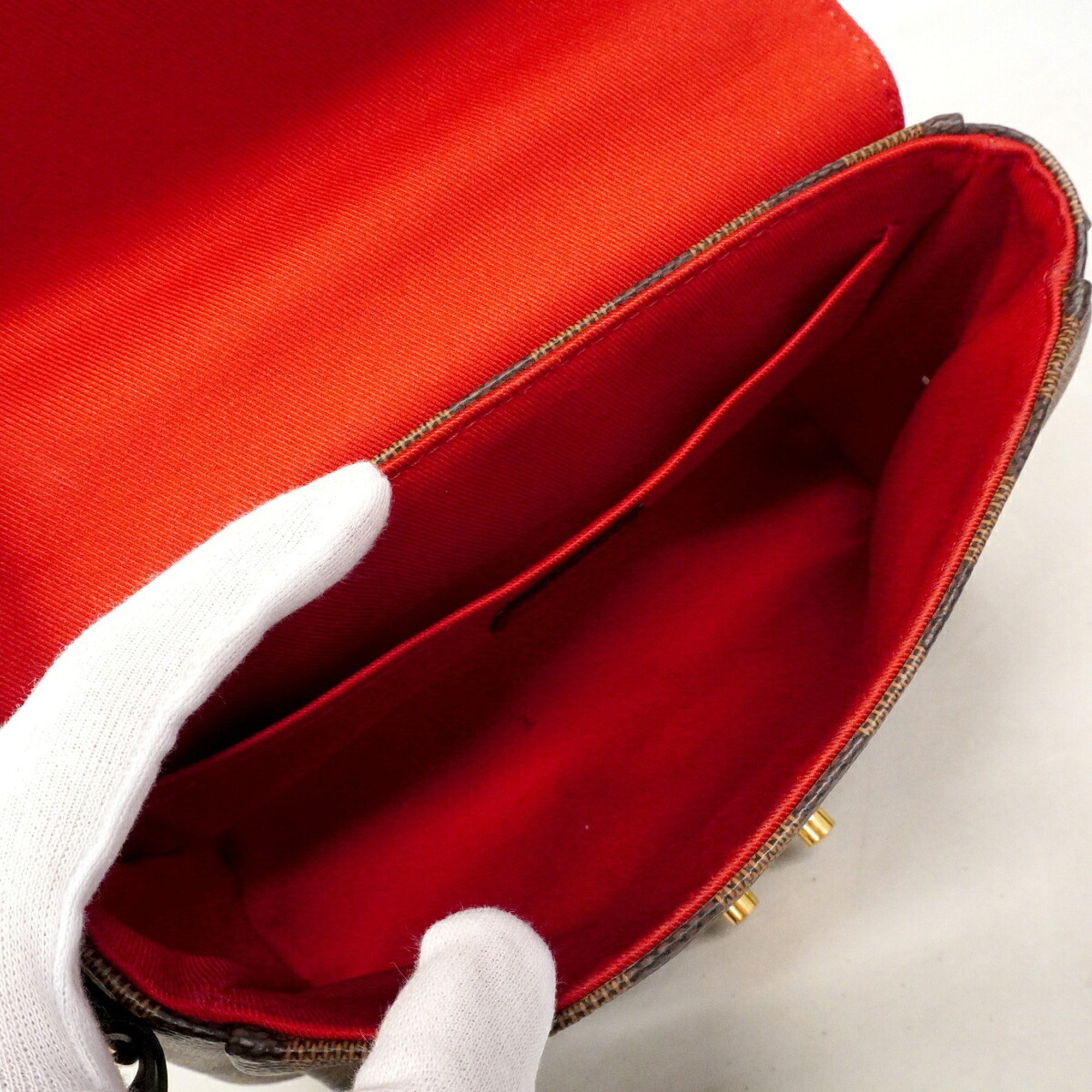 Louis Vuitton Ebene Handbag (Pre-Owned)